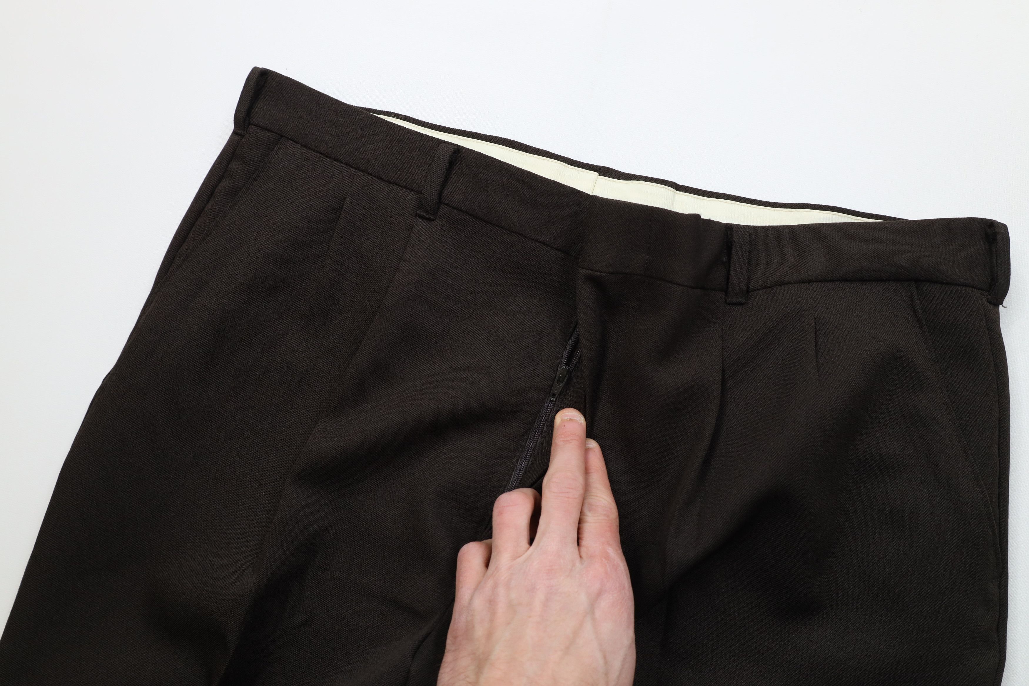 Vintage Deadstock Vintage 70s Streetwear Wide Leg Chino Pants USA Size US 38 / EU 54 - 7 Thumbnail