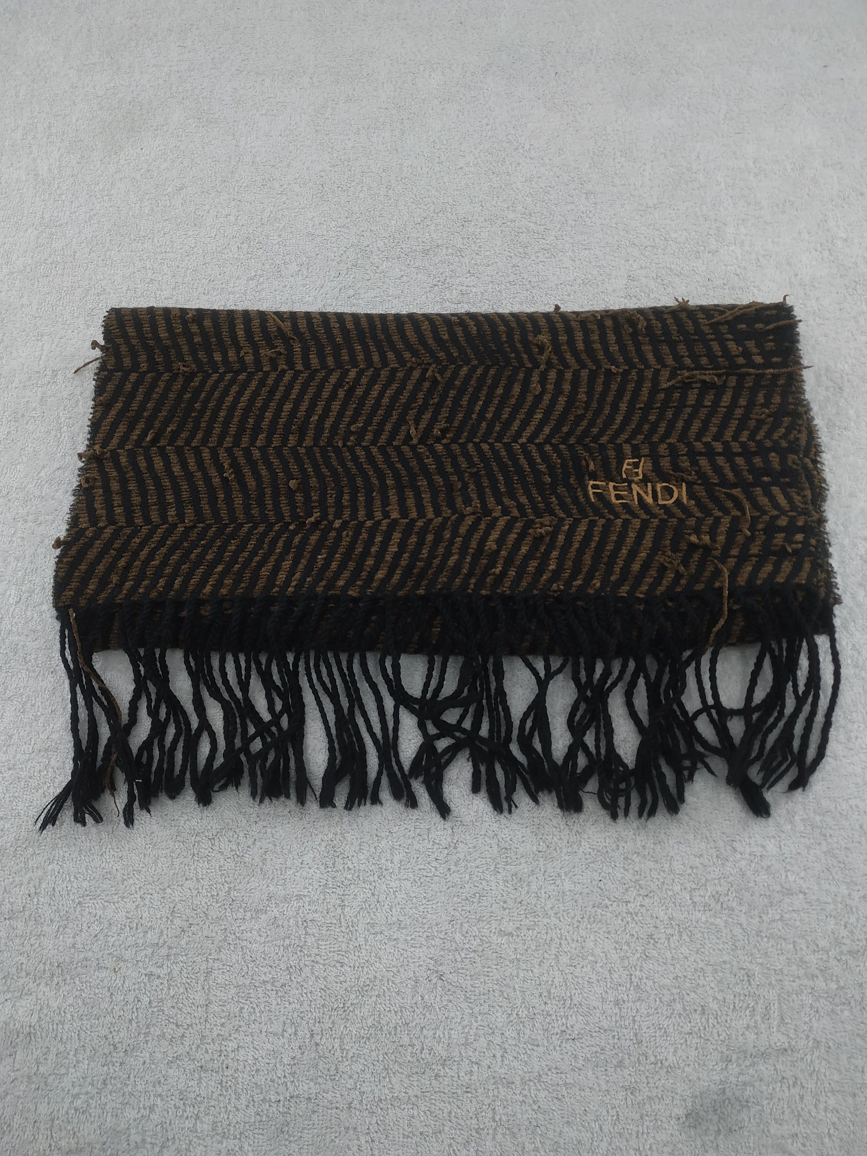 Fendi Vintage Fendi Scarf/Muffler/Neckwear MF319 Size ONE SIZE - 3 Thumbnail