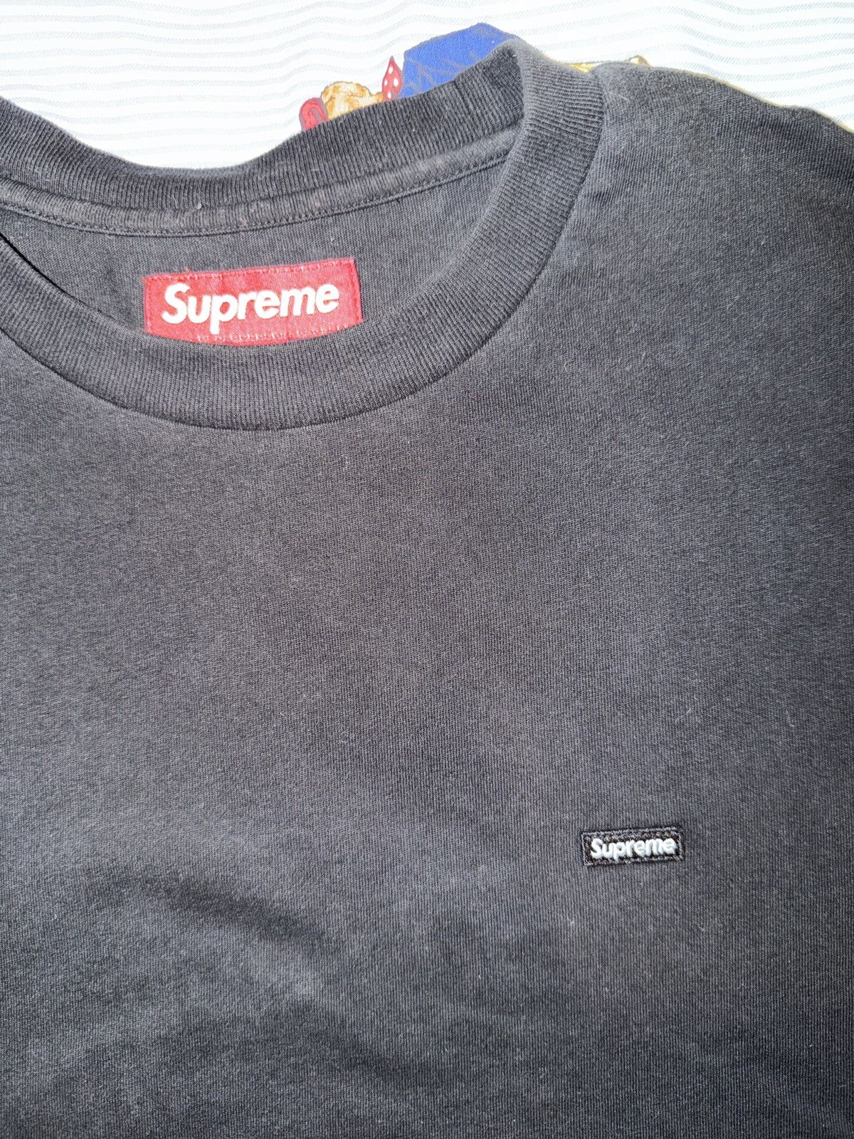 Supreme supreme blacksmall box logo tee Size US S / EU 44-46 / 1 - 4 Thumbnail