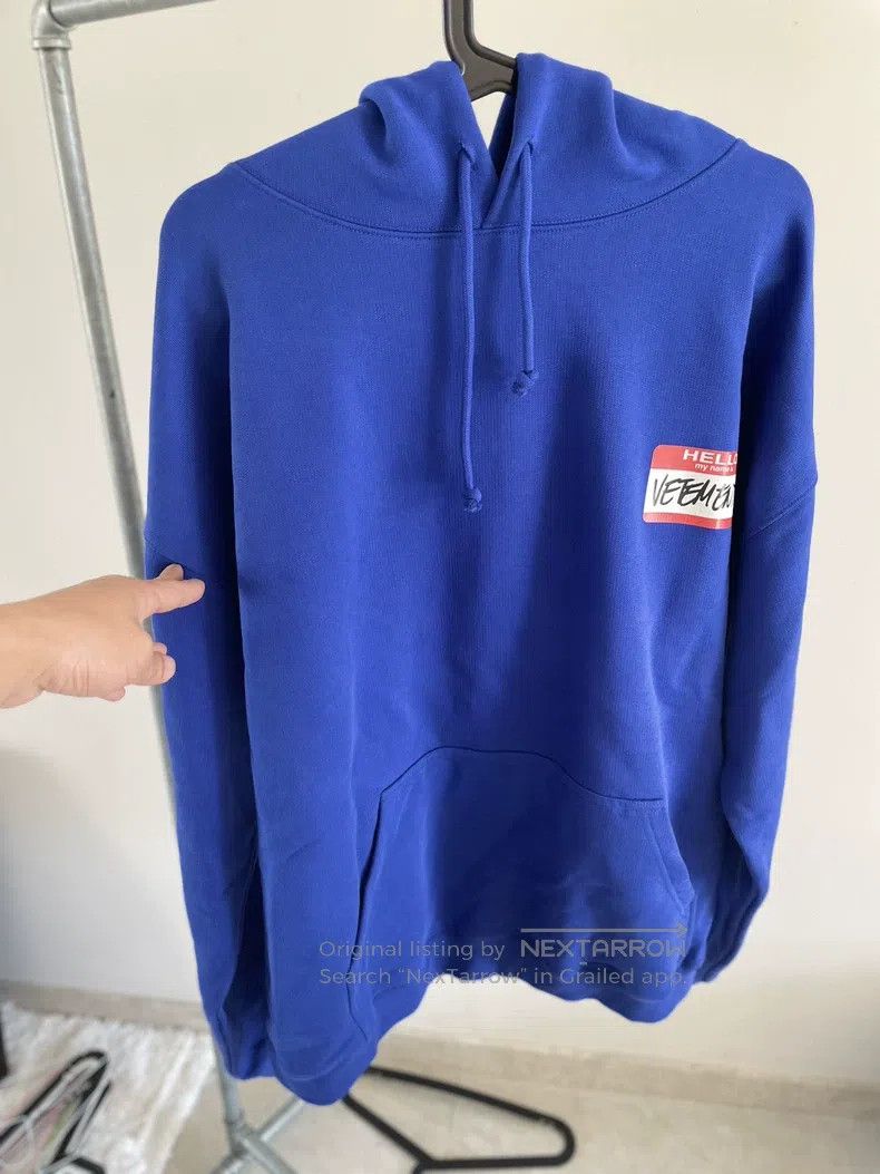 Vetements Vetements Hooded Sweatshirt Size US XS / EU 42 / 0 - 1 Thumbnail