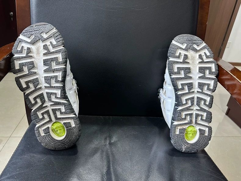 Versace Versace Lace-up platform shock-absorbing low-top lifestyle Size US 7.5 / EU 40-41 - 4 Thumbnail