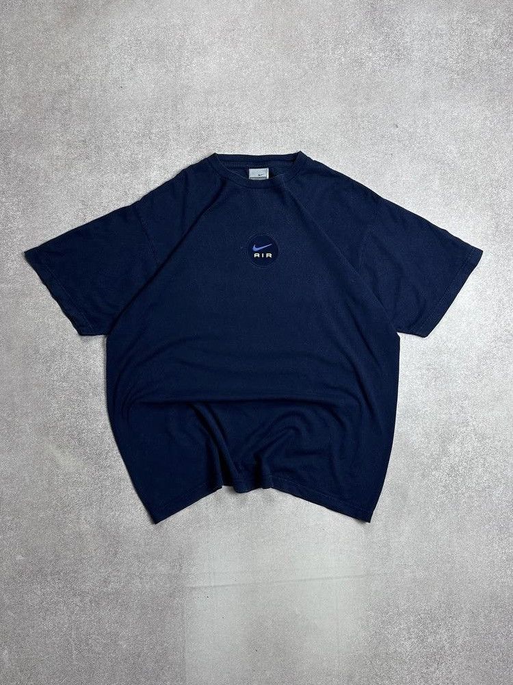 Nike Vintage Nike Central Swoosh Boxy T-shirt Y2K L Size US L / EU 52-54 / 3 - 1 Thumbnail