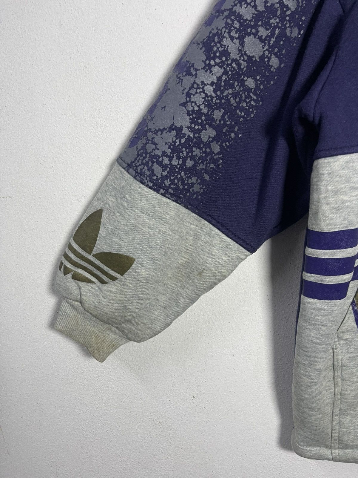 Adidas Vintage 90s Adidas Sherpa Hoodies Jacket Size US XL / EU 56 / 4 - 7 Thumbnail