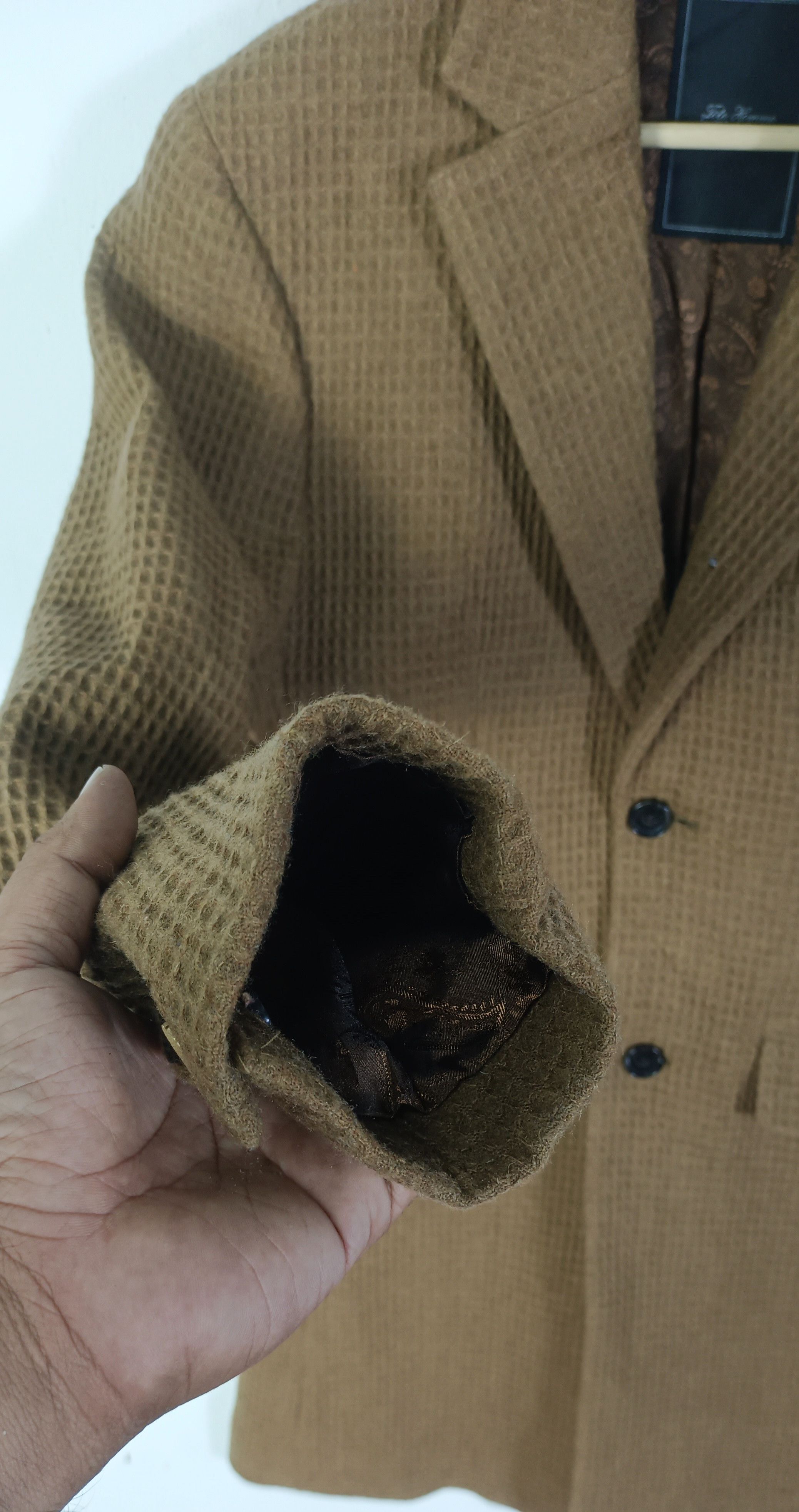 Tete Homme Tête Homme FW13 Classic European Camel Wool Coat Size US M / EU 48-50 / 2 - 8 Thumbnail