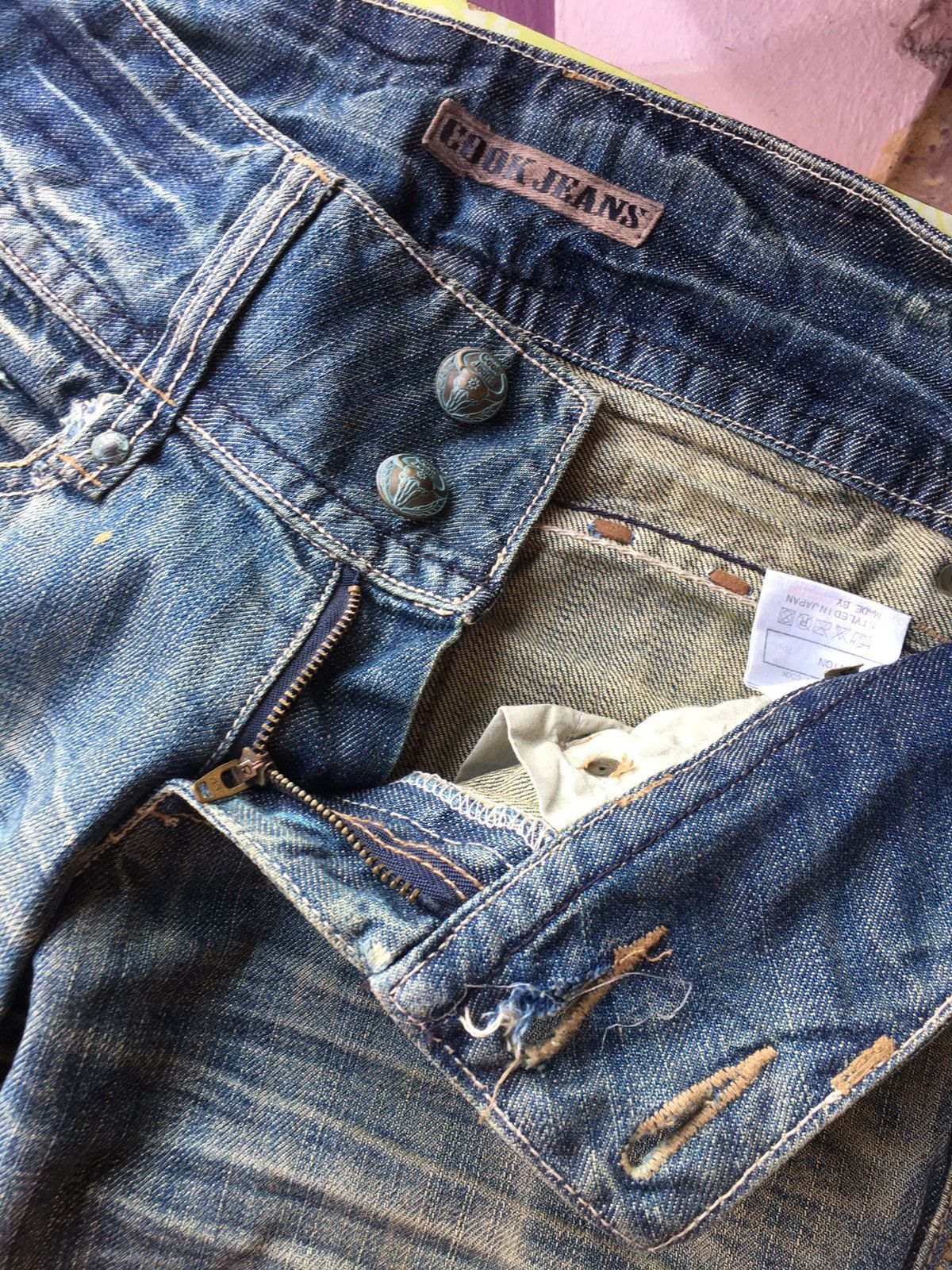 Japanese Brand Cook jeans flare Size 30" / US 8 / IT 44 - 1 Thumbnail