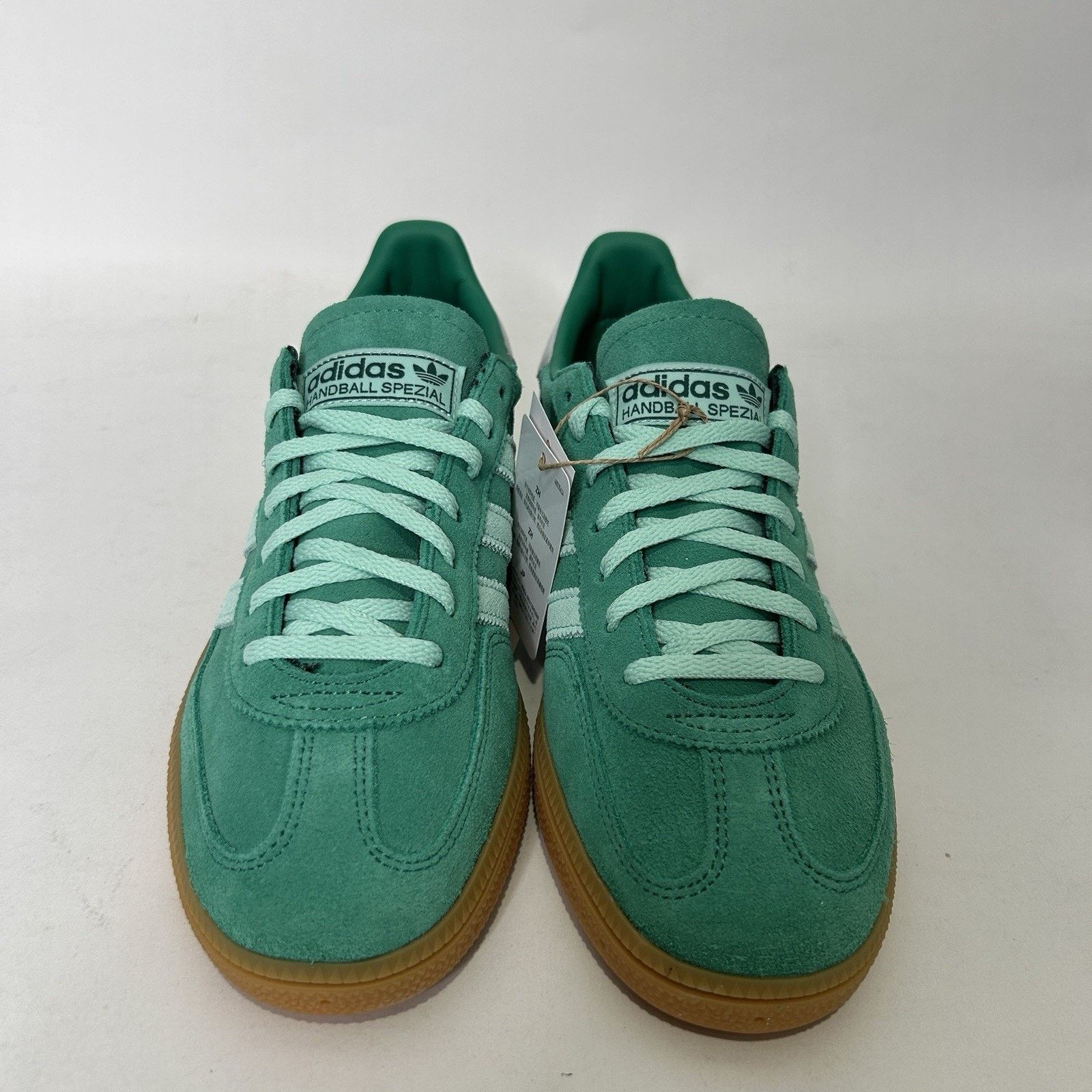 Adidas adidas Handball Spezial WMNS “Semi Court Green Silver” Size US 8.5 / IT 38.5 - 2 Thumbnail
