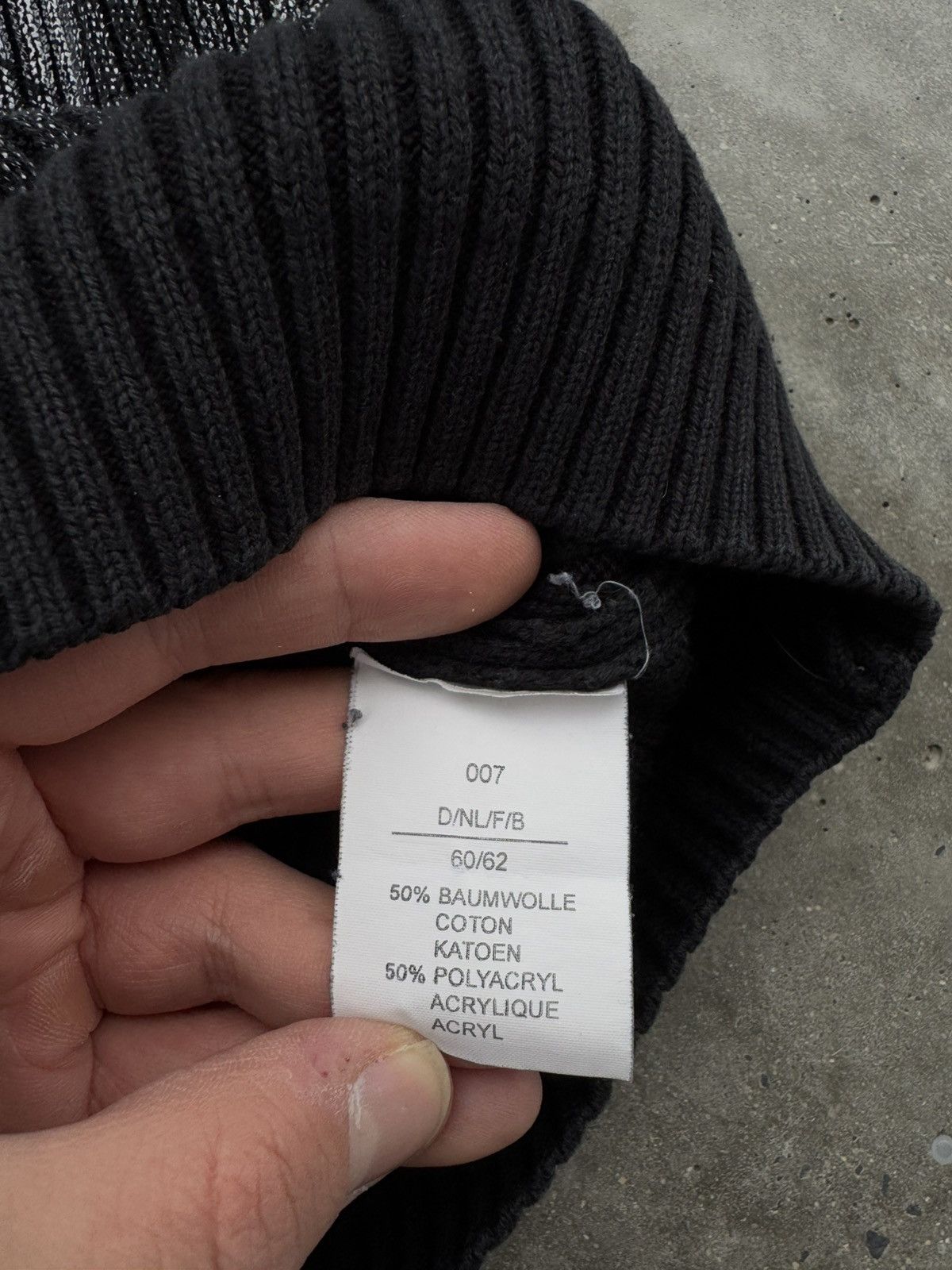 Japanese Brand × Vintage Vintage Y2K avantgarde tribal black opium sweater super rare Size US XXL / EU 58 / 5 - 3 Thumbnail