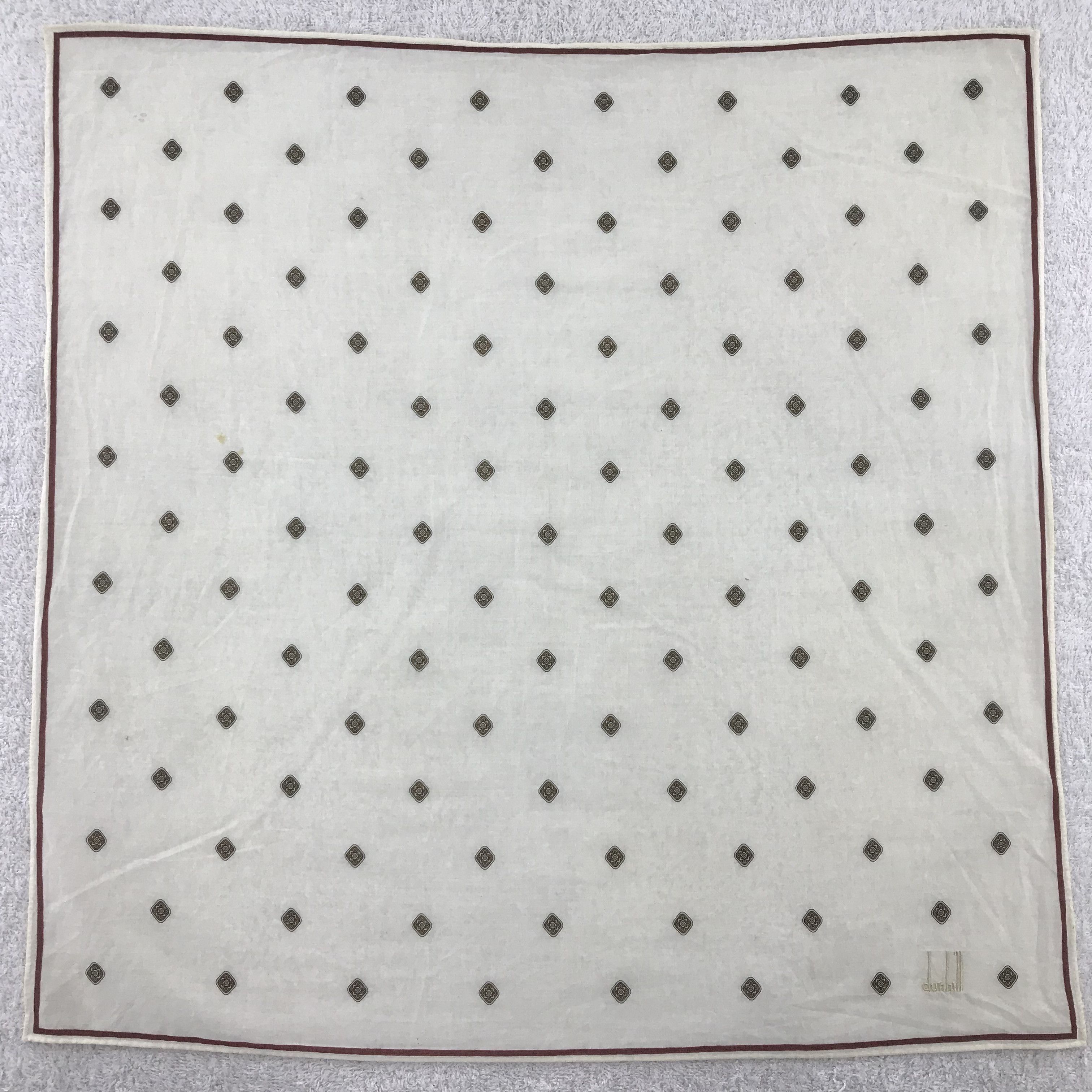 Alfred Dunhill × Vintage Alfred Dunhill Handkerchief / Neckerchief / Bandana Size ONE SIZE - 3 Thumbnail