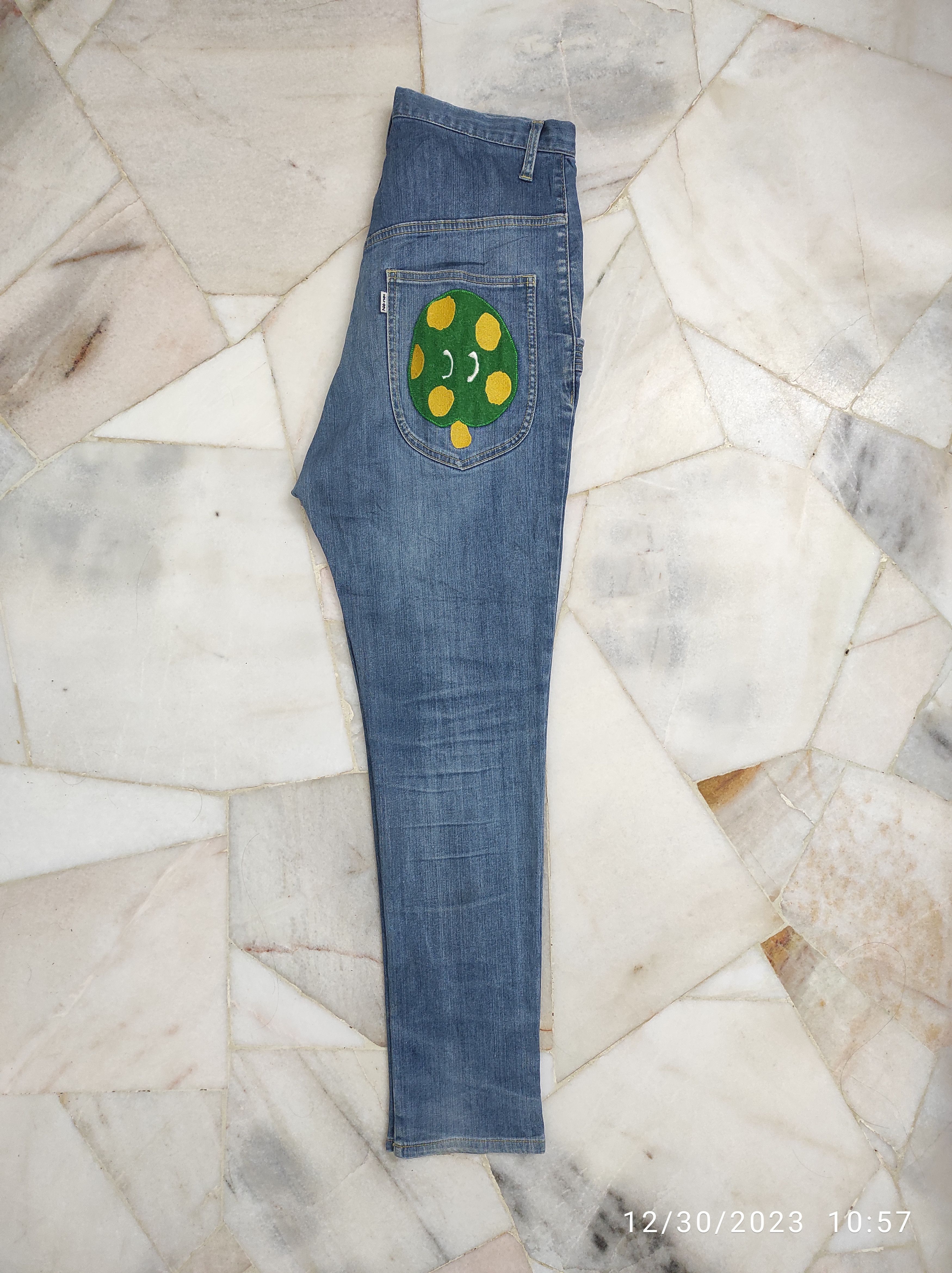 Ne-Net Archive Ne Net mushroom motive high rise skinny jeans Size 31" - 10 Thumbnail