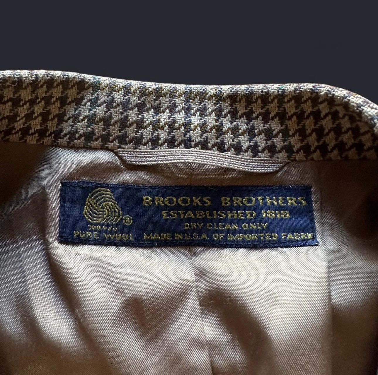 Brooks Brothers Brooks Brothers Vintage 100% Pure Wool Sport Coat Size 42R - 2 Thumbnail