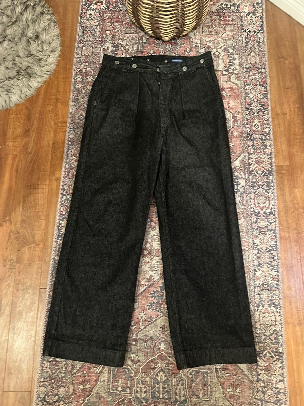 Margaret Howell MHL Canton Navy Denim Size US 33 - 1 Thumbnail