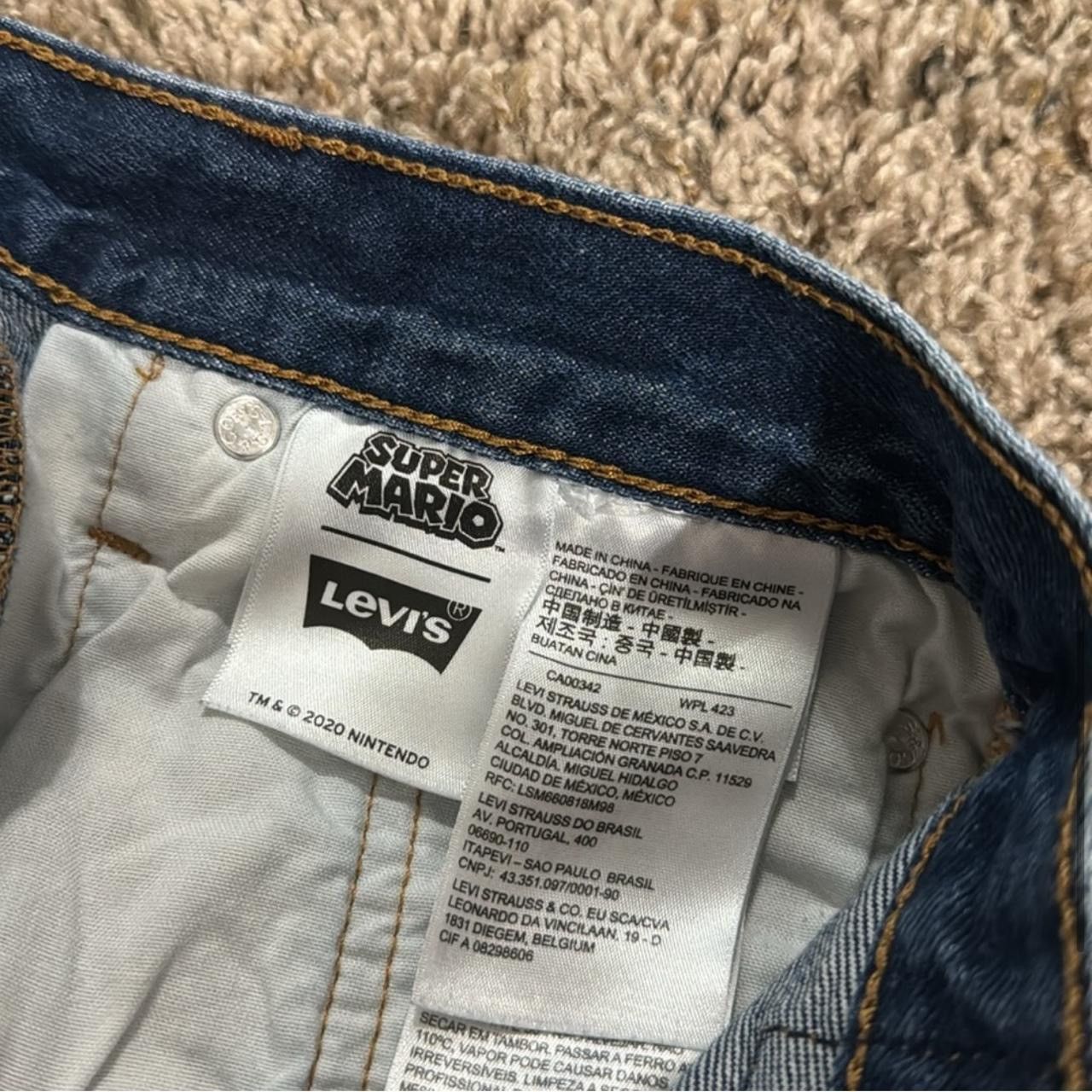 Levi's Super Mario x Levi’s 501 Shorts Size 26" / US 2 / IT 38 - 5 Thumbnail