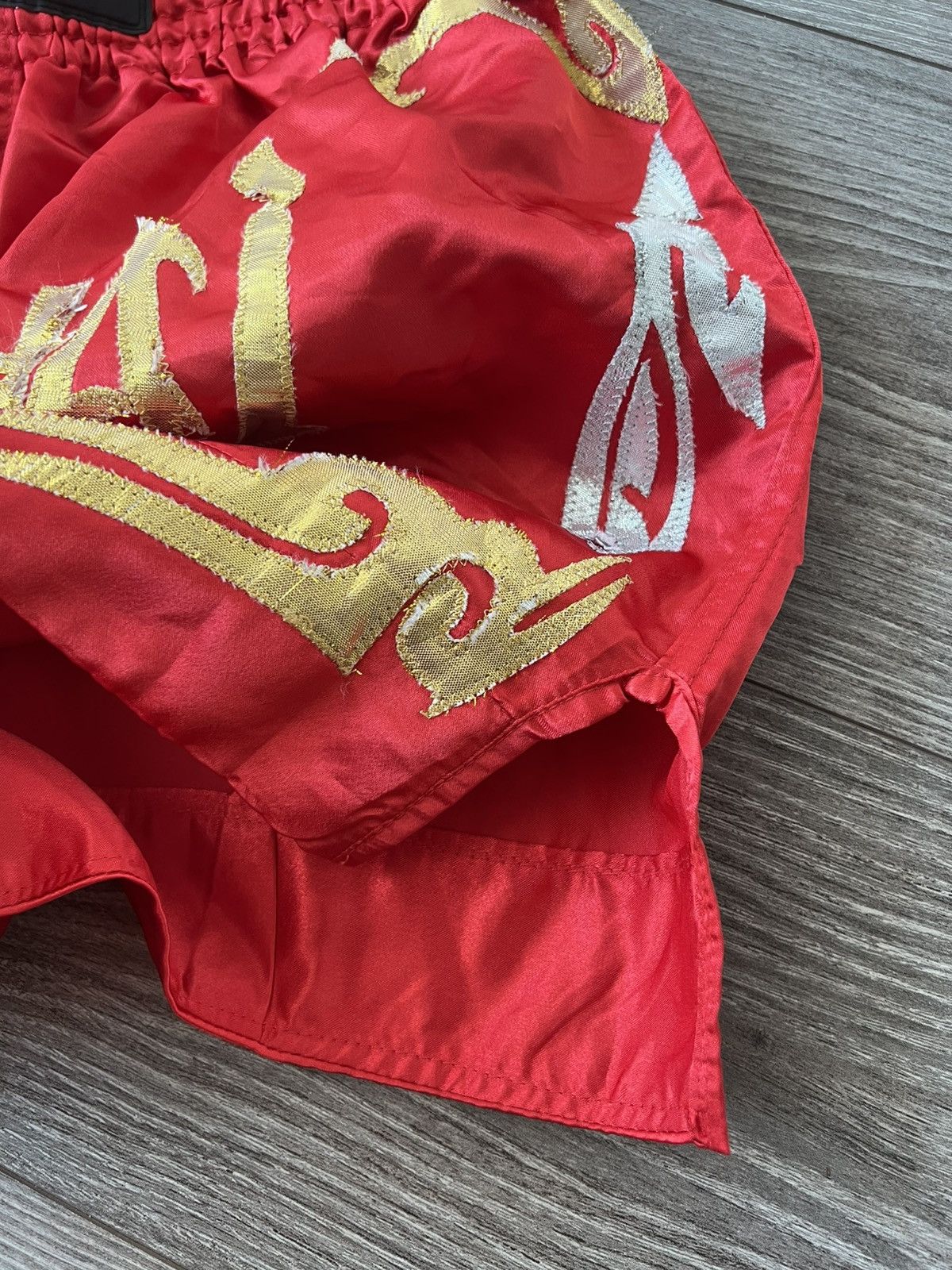 Vintage ‼️Vintage Y2K Muay Thai 🇹🇭 Fighters Archival Boxing Shorts‼️ Size US 36 / EU 52 - 17 Thumbnail