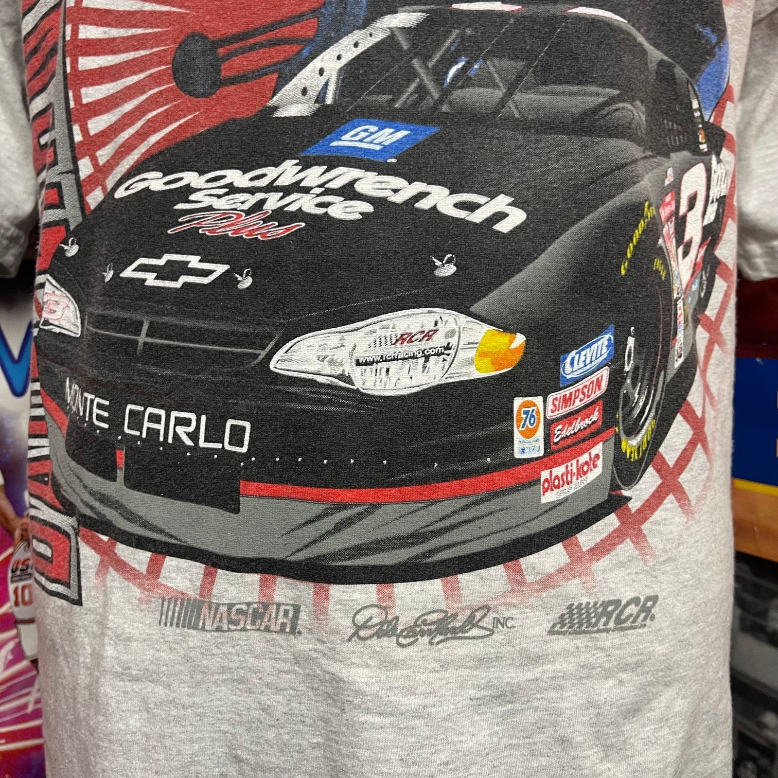 Salem Sportswear Vintage Nascar Dale Earnhardt Goodwrench Service Racing Tee Size US M / EU 48-50 / 2 - 3 Thumbnail