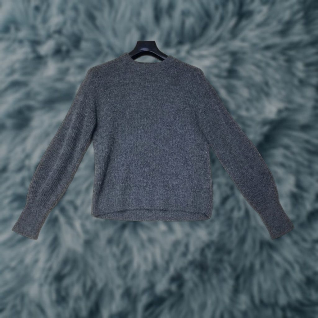 Quince Quince Sweater Women's Size S Crewneck Gray Alpaca Wool Nylon Knit Pullover Long Sleeve Solid Size S / US 4 / IT 40 - 1 Thumbnail