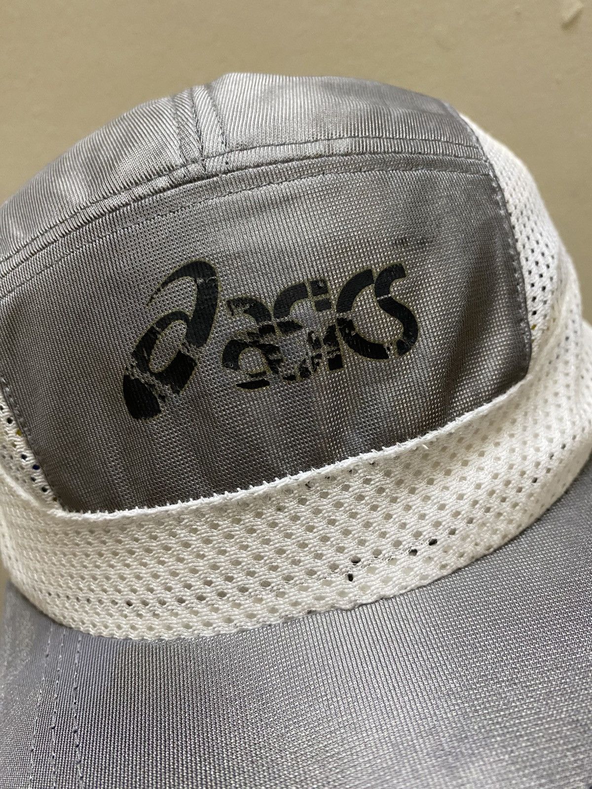 Asics × Japanese Brand Vintage 90’ Asics Running Cap Size ONE SIZE - 2 Thumbnail