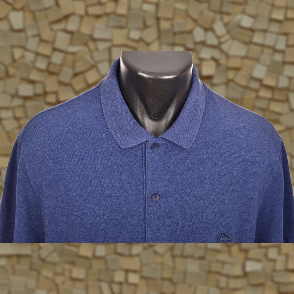 Lacoste Lacoste Polo Shirt PH7634 Blue Regular Fit Short Sleeve Size L Men Size US L / EU 52-54 / 3 - 1 Thumbnail