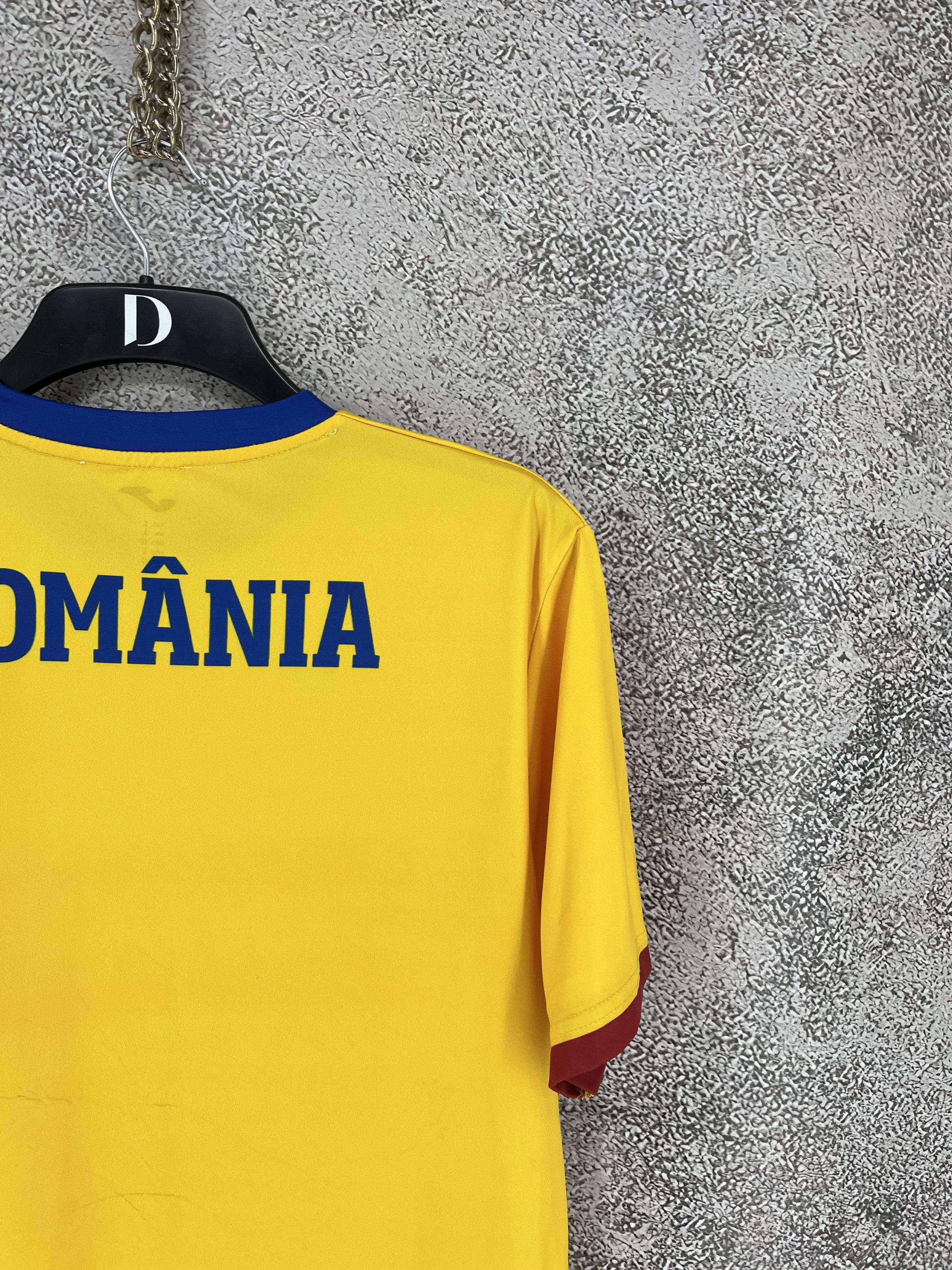 Joma Romania 2024-25 Joma Home Fan Football Shirt L Size US L / EU 52-54 / 3 - 15 Thumbnail