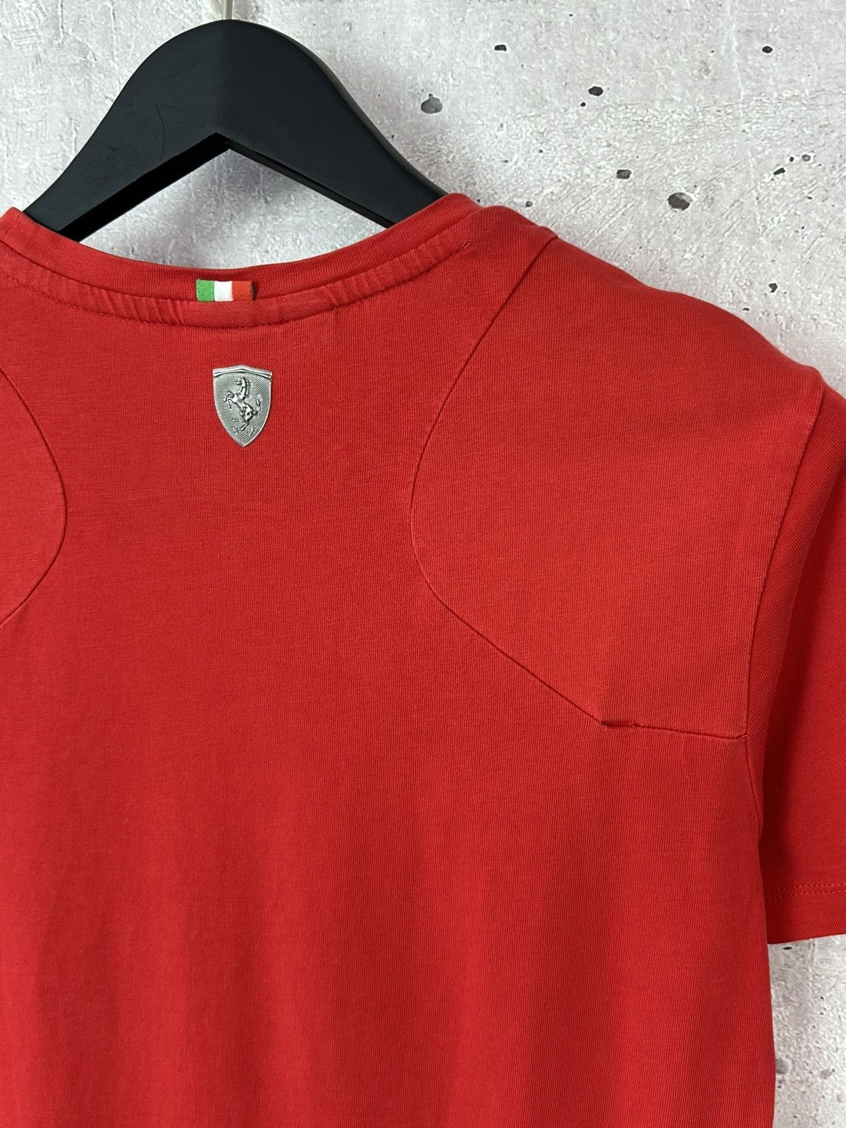 Ferrari × Puma Puma Ferrari Red Short Sleeve Cotton T-shirt Size US S / EU 44-46 / 1 - 8 Thumbnail