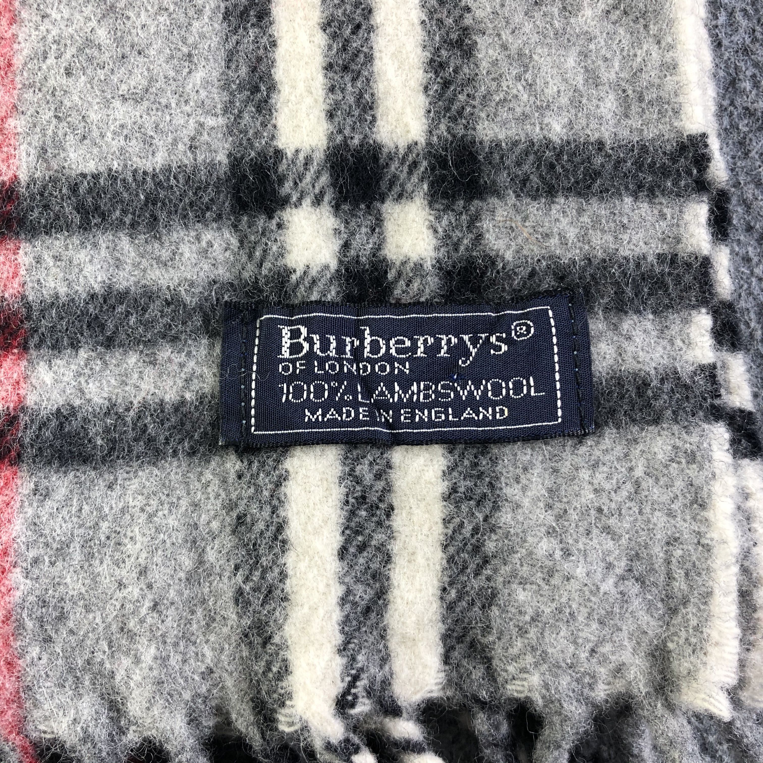Burberry Burberry Lambswool Scarf / Muffler / Neckwear P134 Size ONE SIZE - 4 Thumbnail