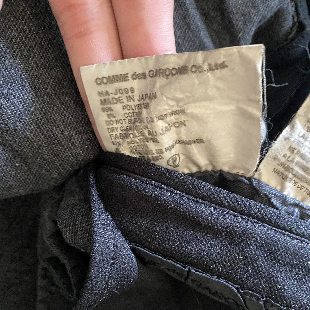 Comme des Garcons × Comme des Garcons Homme Black Dyed Poly Wrinkle Jacket Size US M / EU 48-50 / 2 - 9 Thumbnail