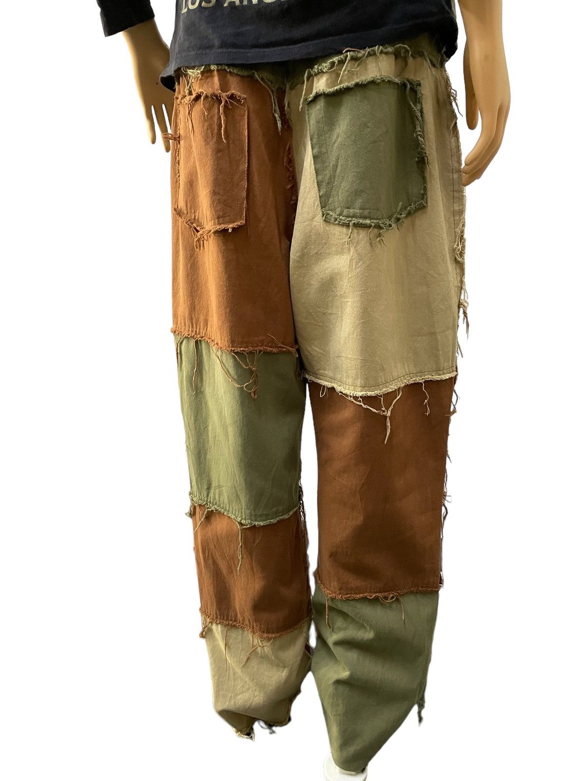 Hysteric Glamour × Japanese Brand Military Style Patchwork Layered Japanese Pants Size US 30 / EU 46 - 4 Thumbnail