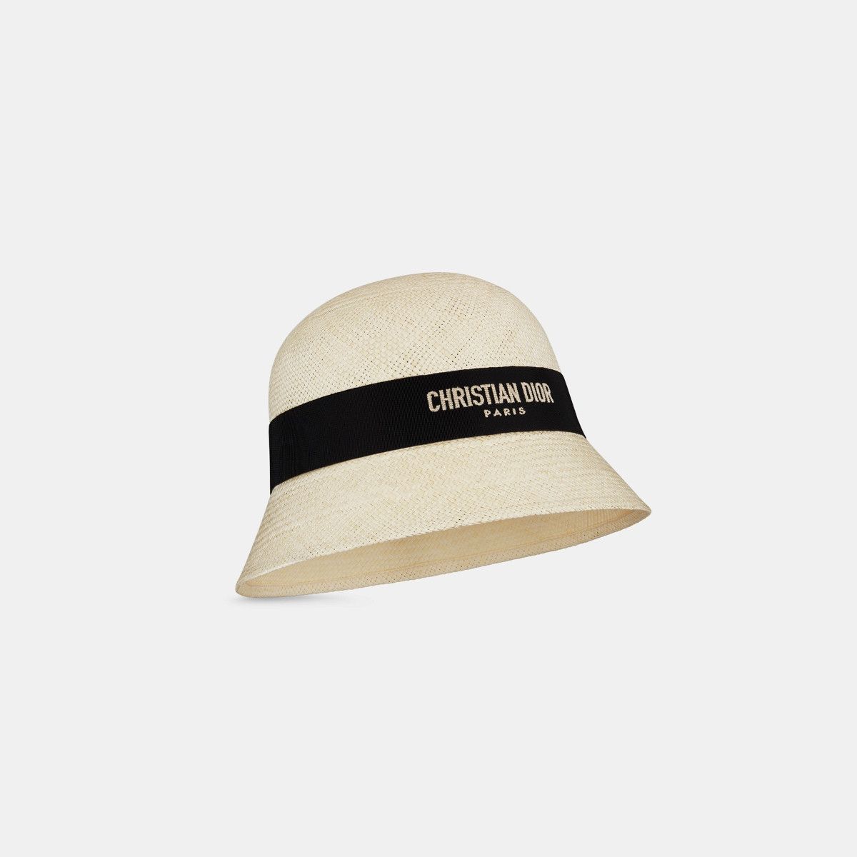 Dior o1bcso1str0226 Size:OS/Small Brim Chloche in Beige/Black Size ONE SIZE - 1 Thumbnail