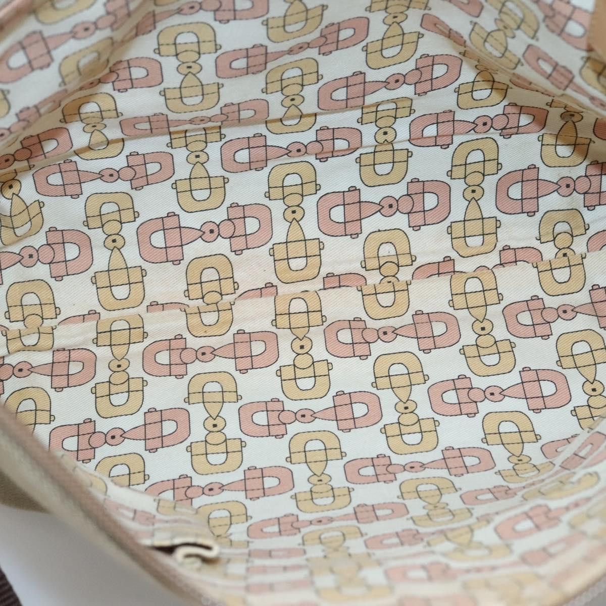 Gucci GUCCI Guccissima Shoulder Bag Canvas Beige Silver Size ONE SIZE - 17 Thumbnail