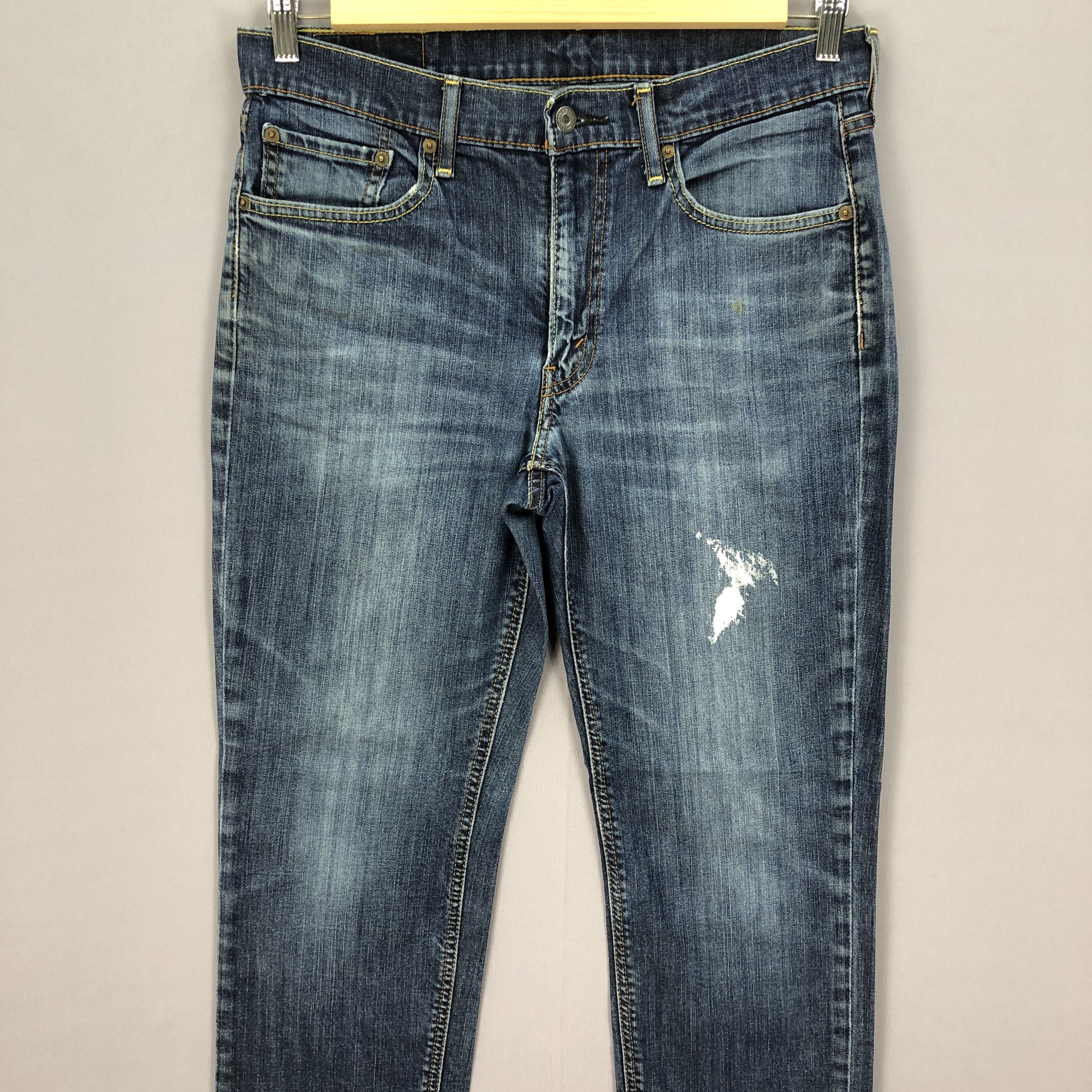 Levi's Vintage Ripped Levis 541 Jeans Distressed Levi's Blue Denim Size US 32 / EU 48 - 3 Thumbnail