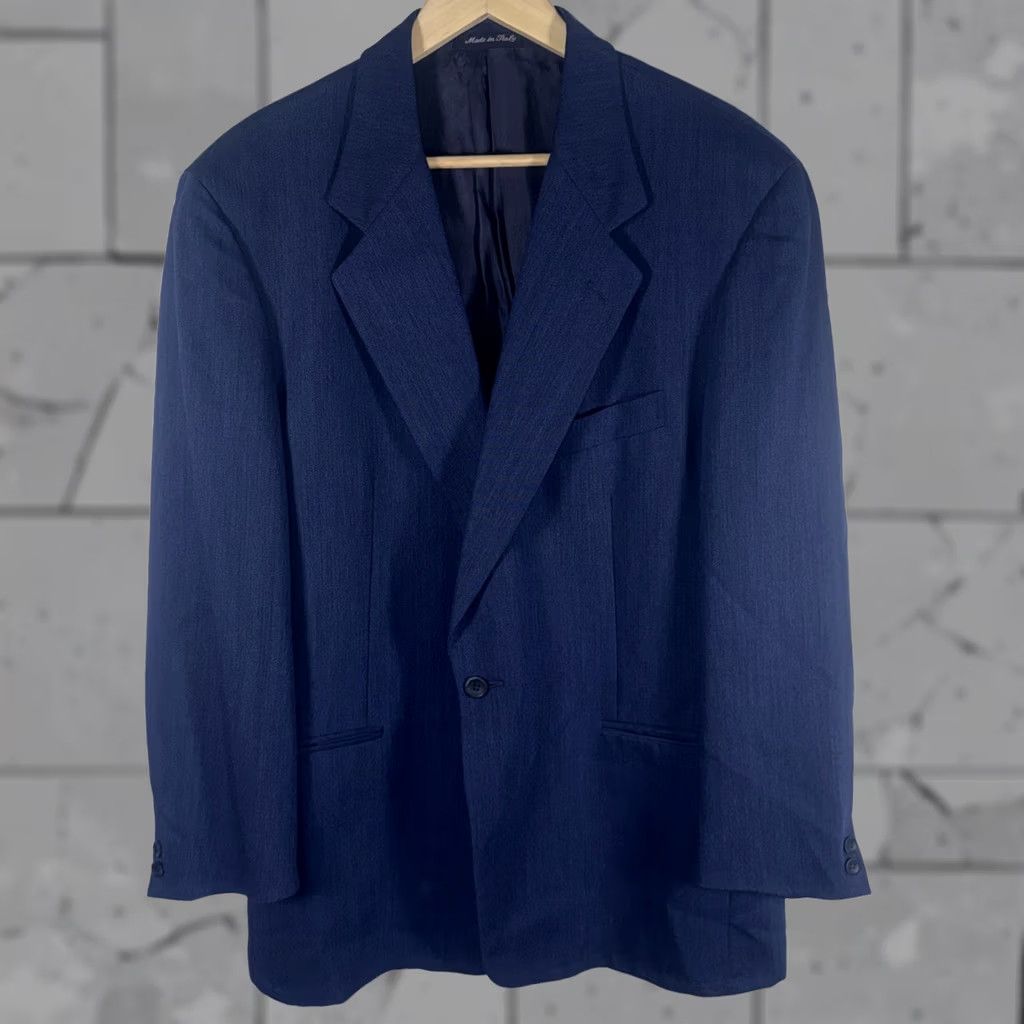 Pal Zileri Pal Zileri Pull Gruppo Forall Navy Blue Sport Coat Mens Size 52 (US 42) ITALY Shirt Coat Mens Navy Blue Sports 90s Size US XS / EU 42 / 0 - 1 Thumbnail