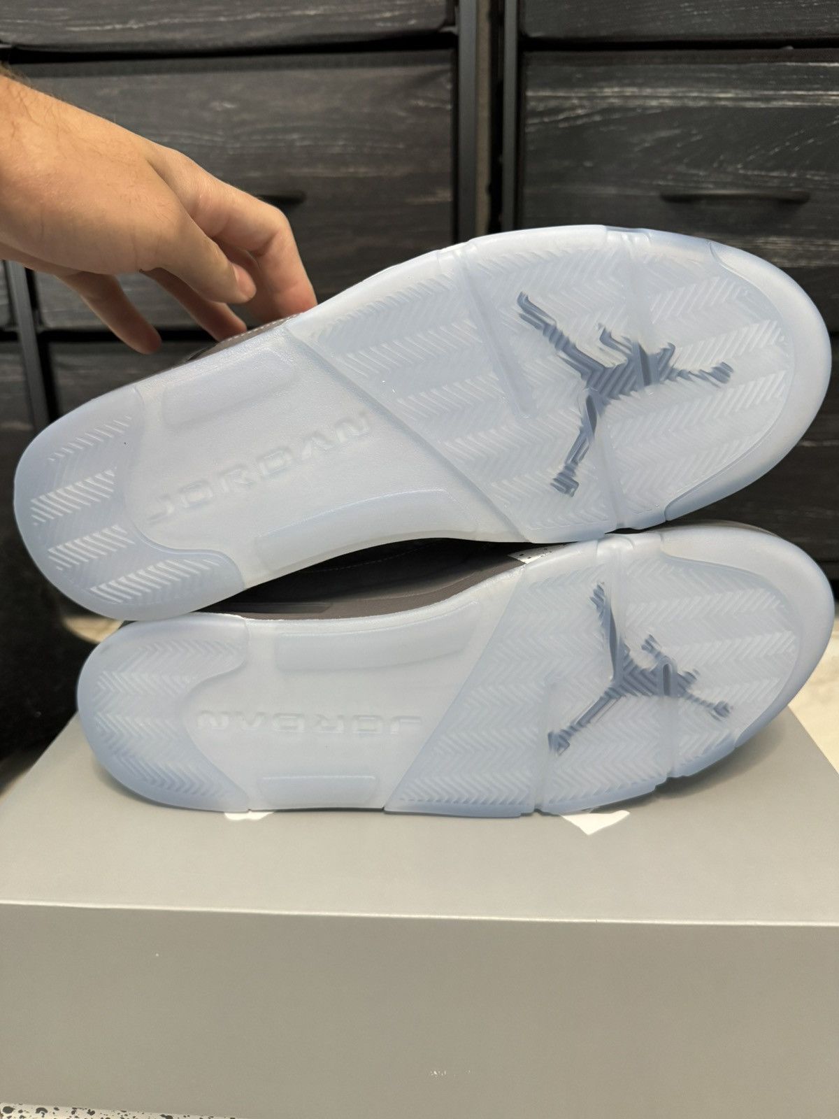 Jordan Brand Jordan 5 Wolf Grey 2026 Size 12 DS OG All Size US 12 / EU 45 - 6 Thumbnail