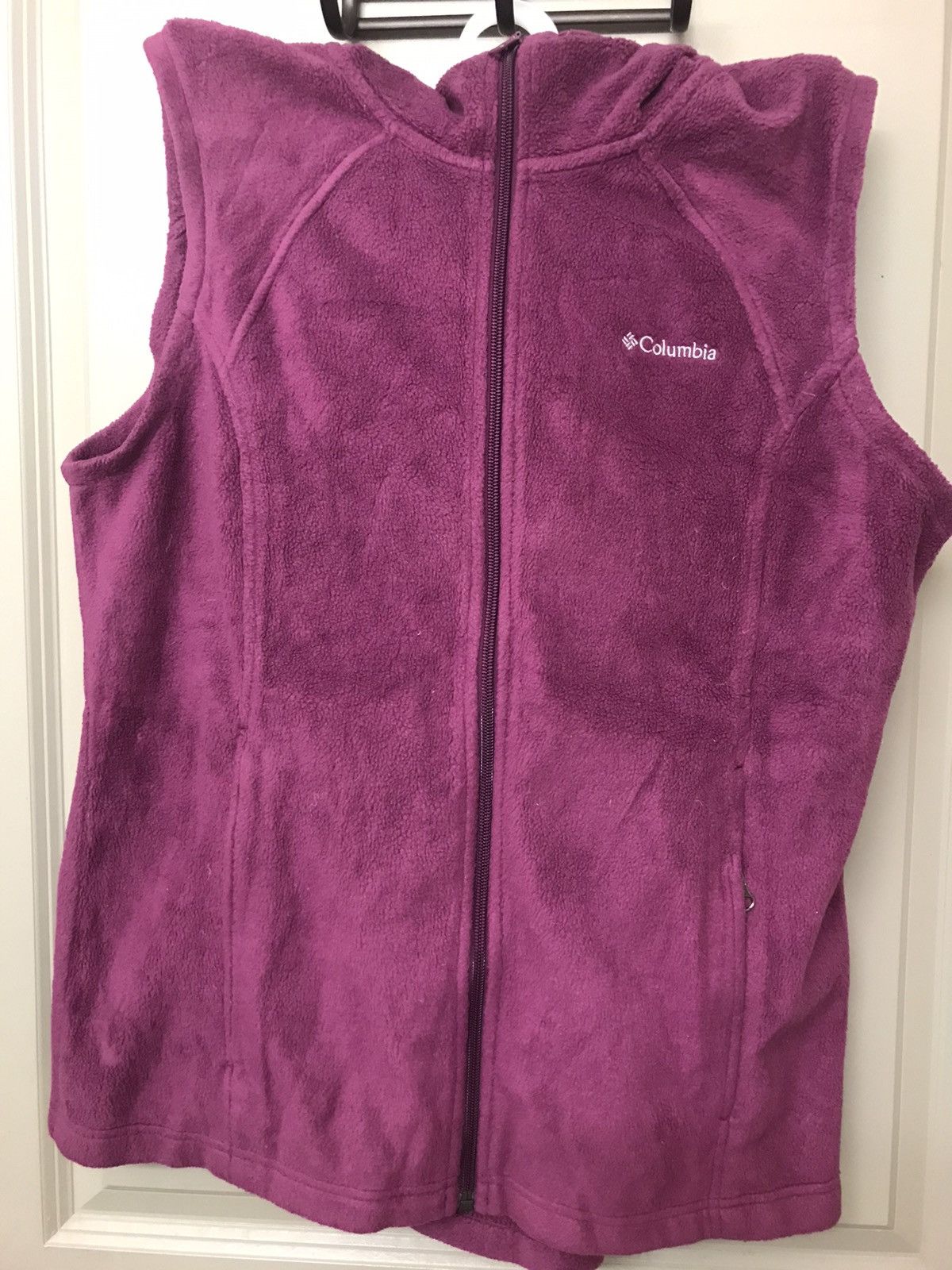 Columbia Columbia & White Sierra fleece vest. Size XL. Size XL / US 12-14 / IT 48-50 - 1 Thumbnail