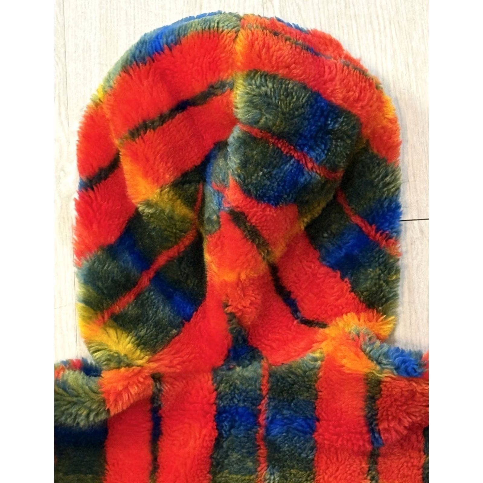 Vintage VINTAGE 60s Women's Poncho Cape Plaid OSFA Mod Carnaby Street Bohemian ILGWU USA Size ONE SIZE - 5 Thumbnail
