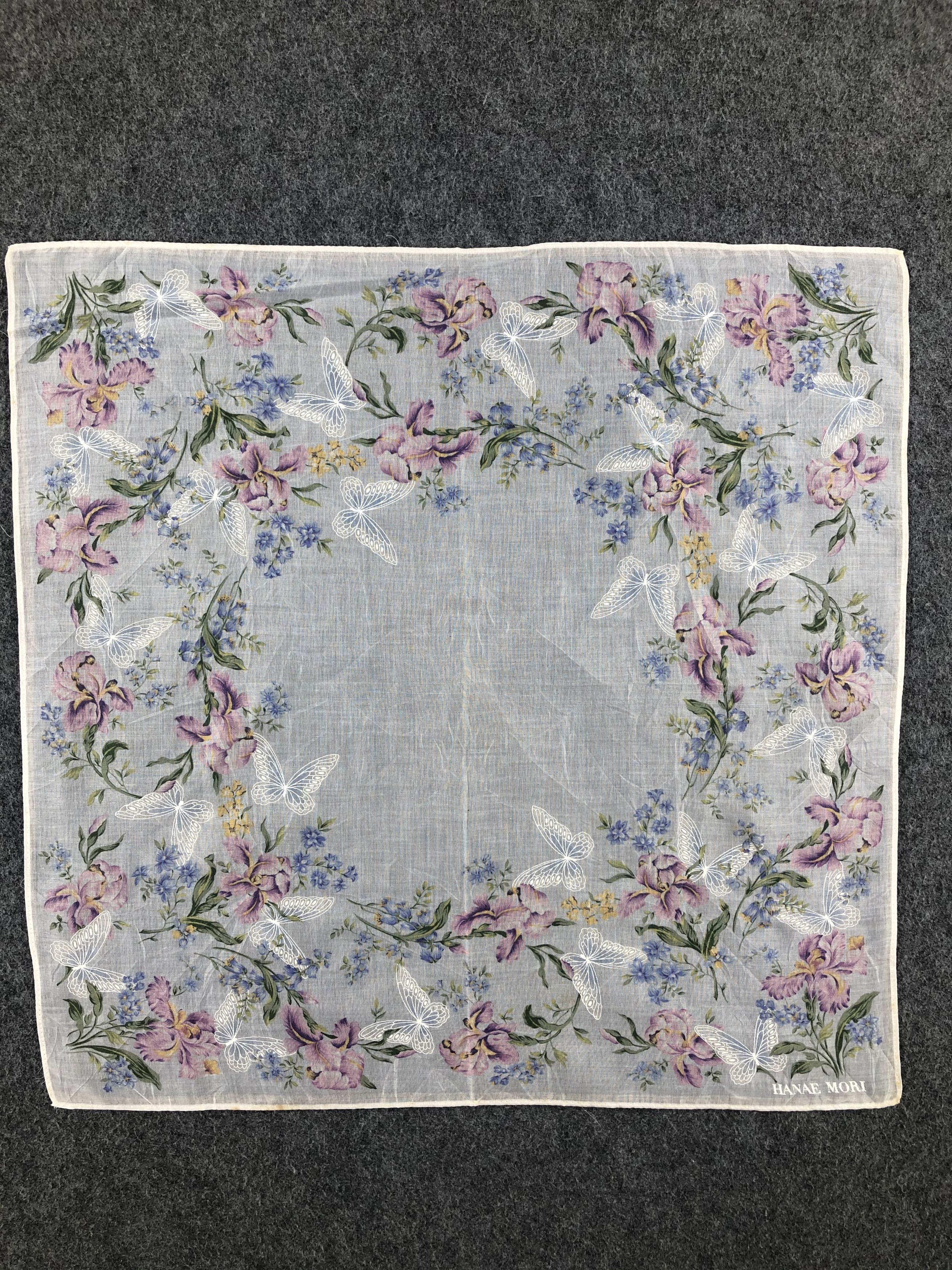 Hanae Mori × Vintage Hanae Mori Handkerchief / Bandana / Neckerchief Size ONE SIZE - 3 Thumbnail