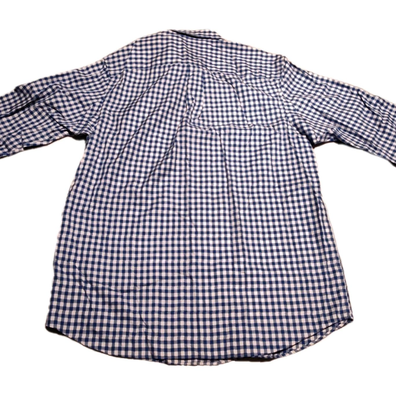 Duluth Trading Company Duluth Trading Shirt Blue White Check Button-Up Long Sleeve Mens M Wrinkle Resistant Classic Size US M / EU 48-50 / 2 - 2 Thumbnail