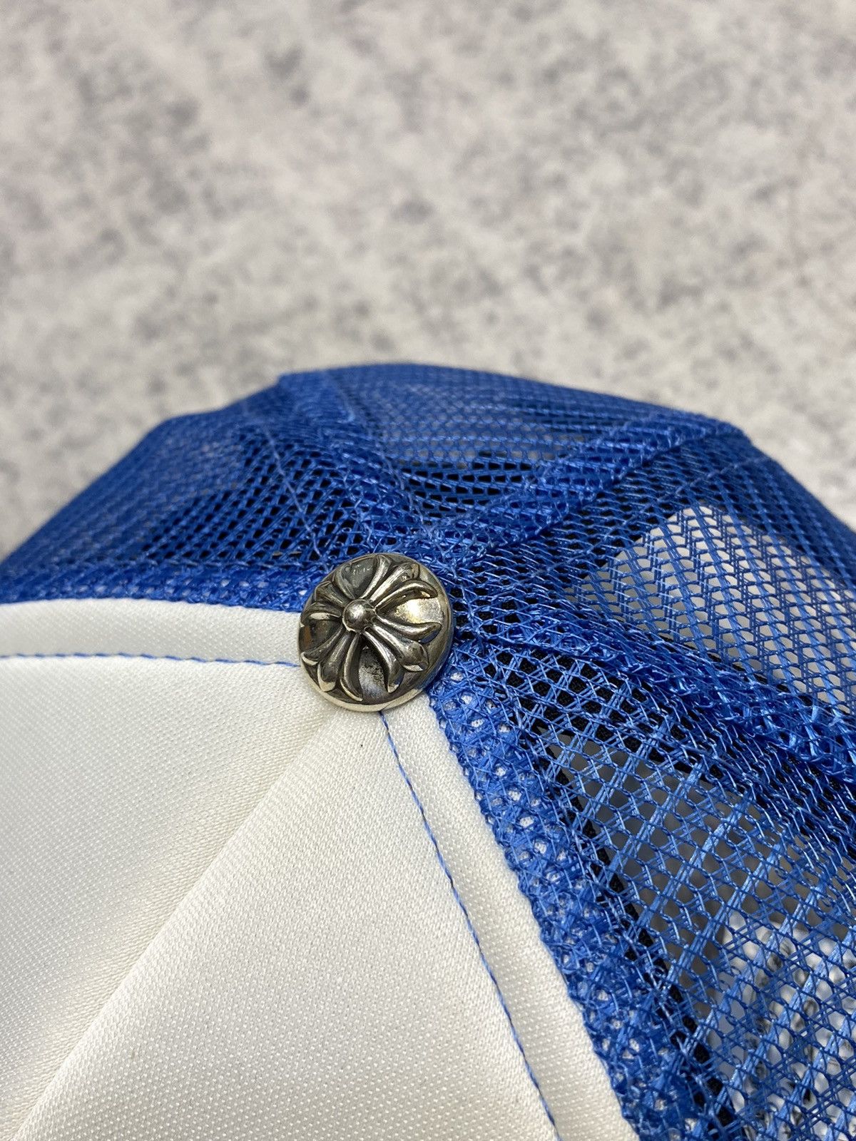 Chrome Hearts Chrome hearts hat trucker king taco blue Size ONE SIZE - 4 Thumbnail