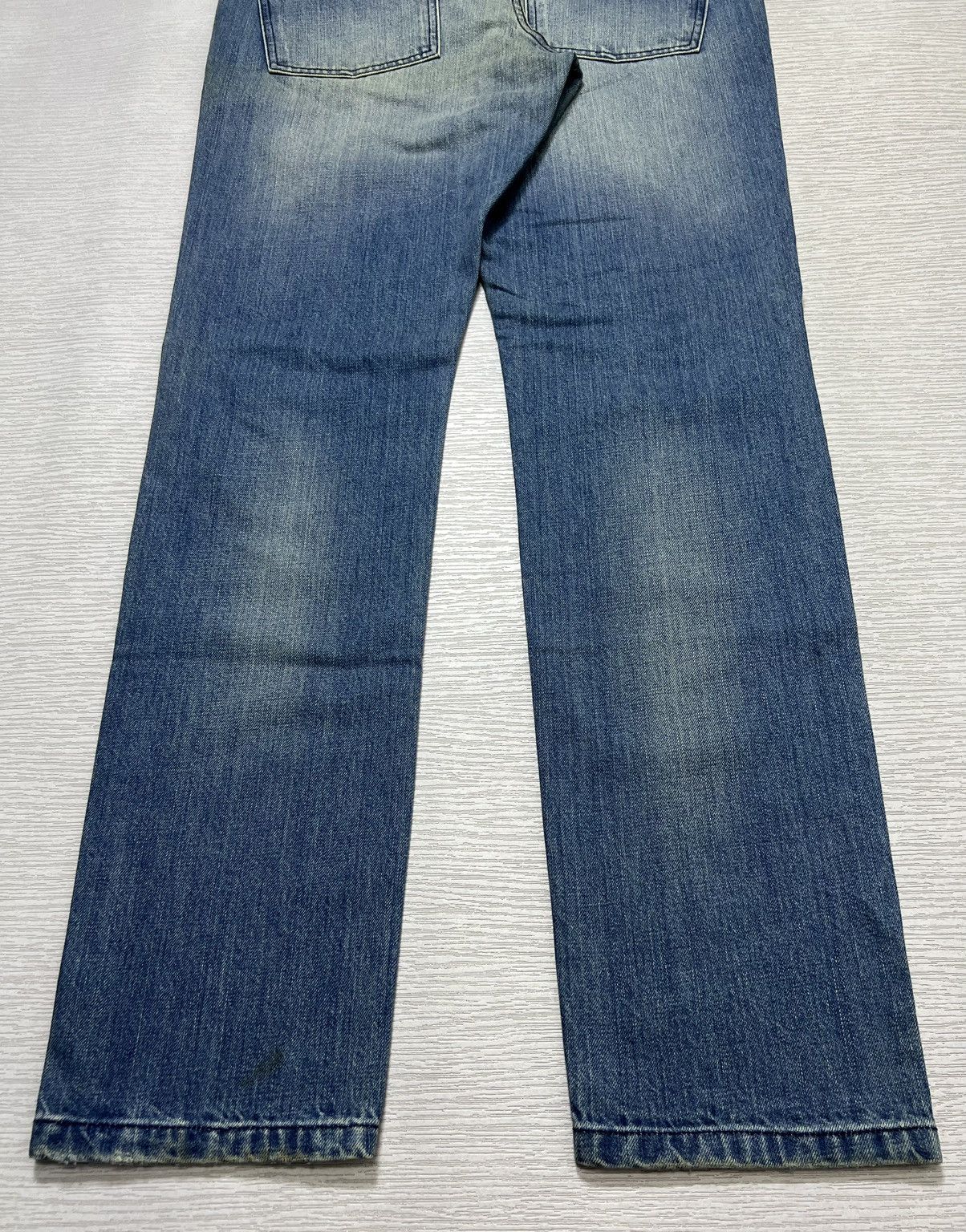 AMI AMI Paris - Sky Blue Destroyed Denim Jeans Size US 32 / EU 48 - 12 Thumbnail