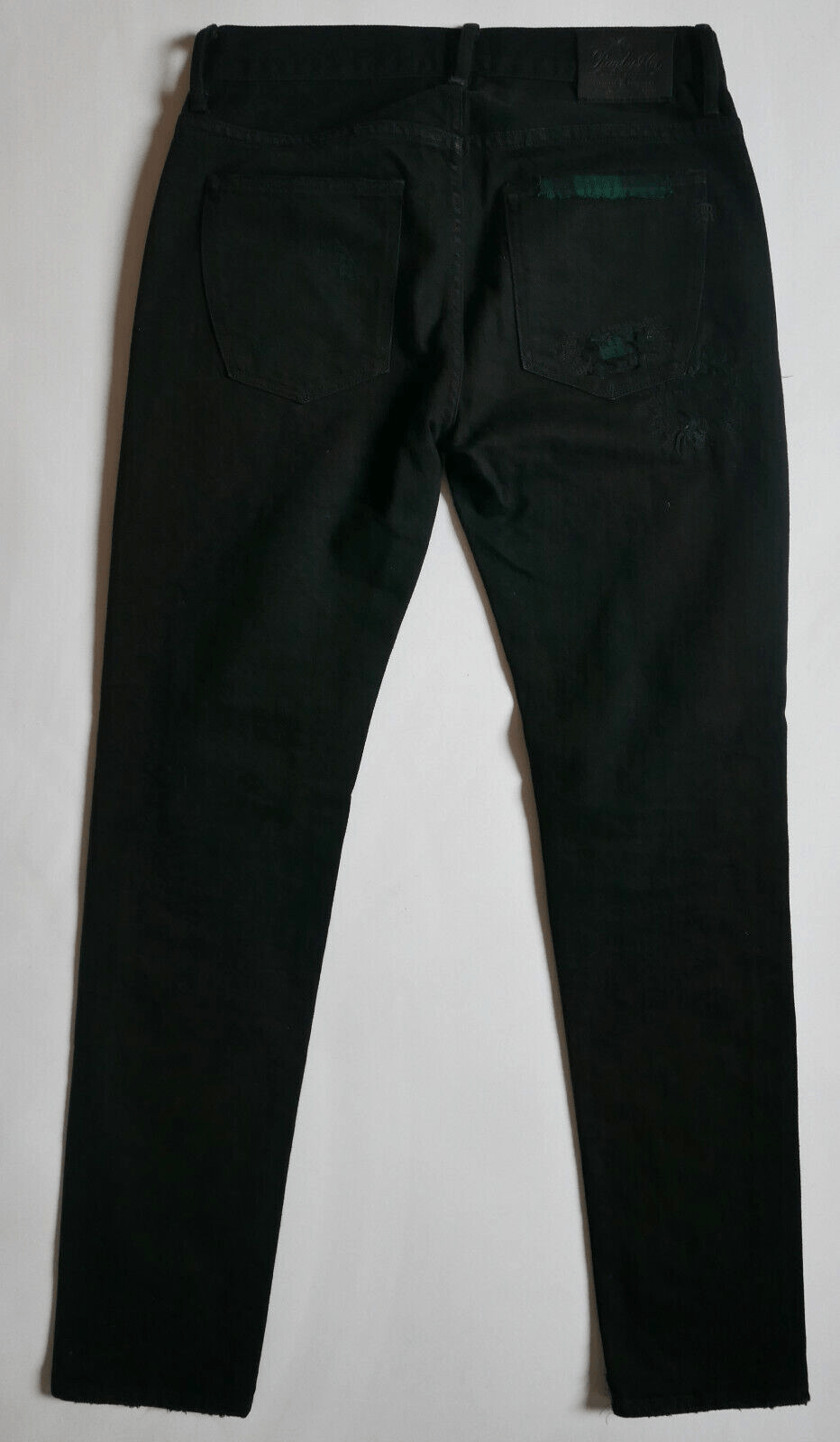 Rugby Ralph Lauren Ralph Lauren Rugby Pants Black Sequin Patchwork Vintage 25 Size 25" / US 0 / IT 36 - 2 Thumbnail