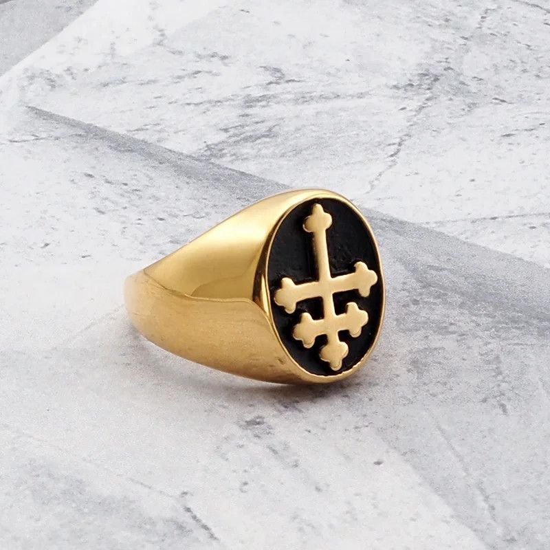 Designer × Jewelry Classic Cros Ring Size ONE SIZE - 4 Thumbnail