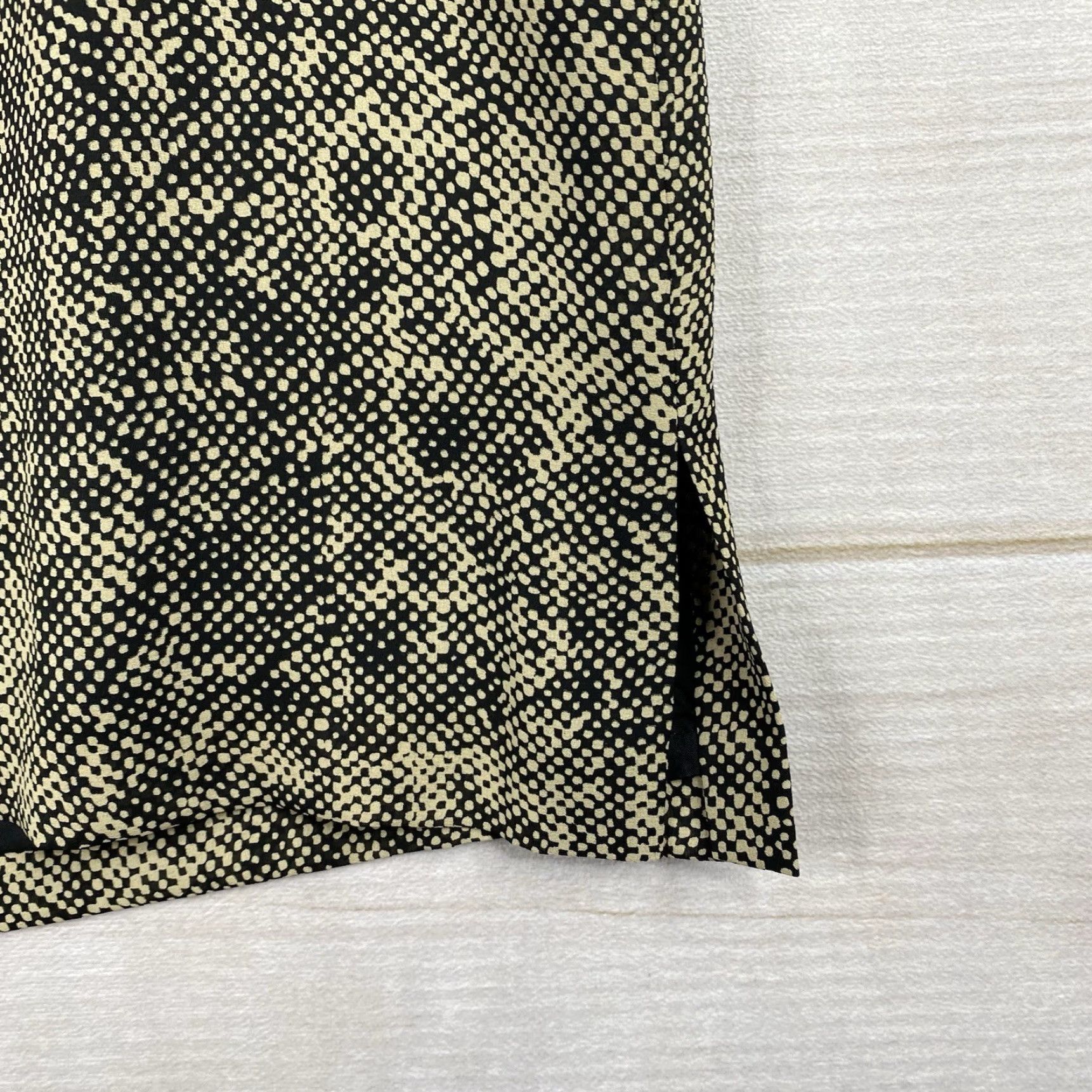 MAGGY LONDON Maggy London Skirt Women 18WP Brn/Blk Pencil Lined Career Retro Print 90s Vintage 90s Womens Skirt Size 40" / US 18 - 2 Thumbnail