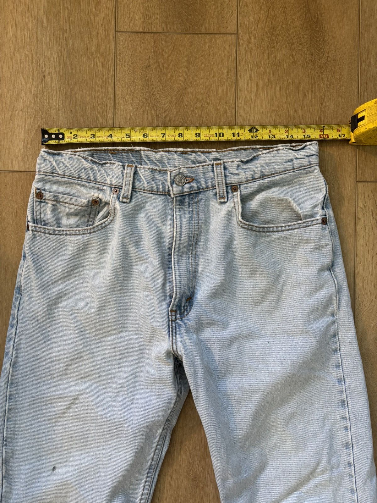 Levi's Vintage Clothing Vintage levis 505 light blue Size US 31 - 3 Thumbnail