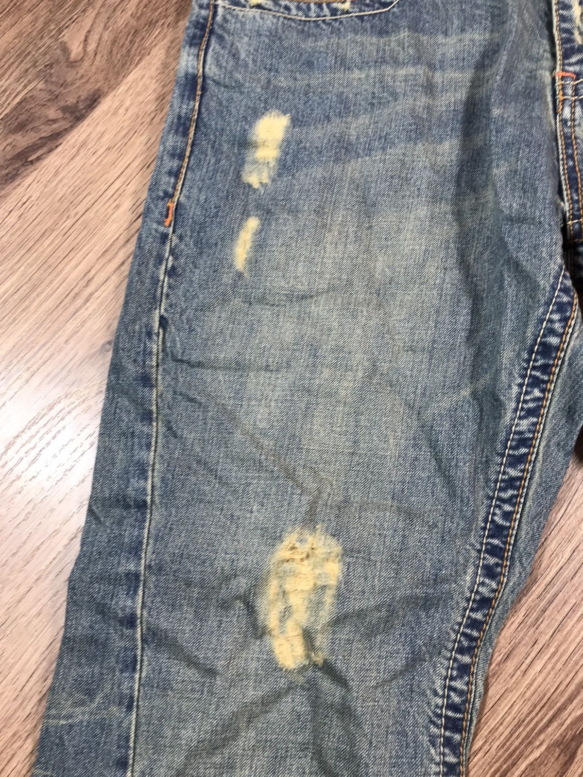 Japanese Brand RH 512 Distressed Jeans Vintage Size US 36 / EU 52 - 5 Thumbnail