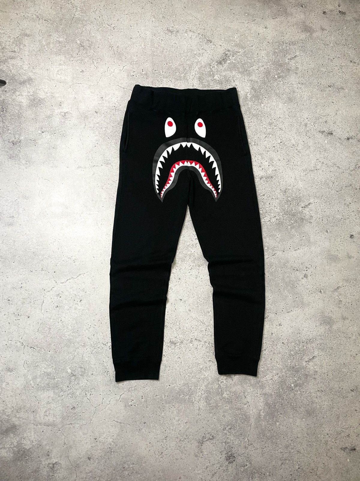 Bape Black Sweatpants | Grailed