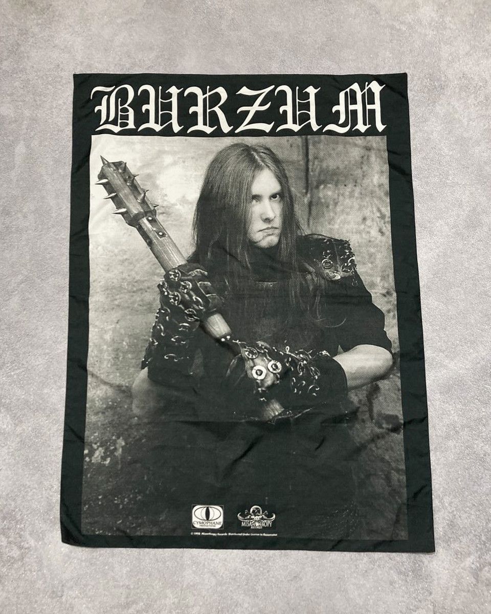 Band Tees Official Burzum - Varg Vikernes 1998 - Rock flag Poster 1998 Size ONE SIZE - 1 Thumbnail