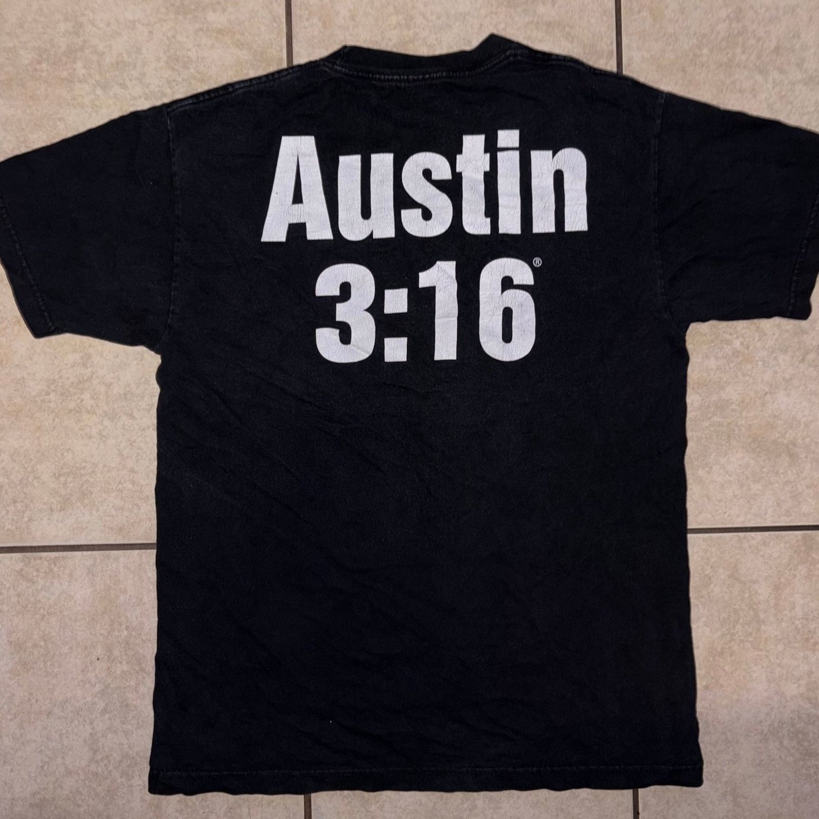 WWE WWE Stone Cold Steve Austin skull 3:16 shirt medium Size US M / EU 48-50 / 2 - 3 Thumbnail