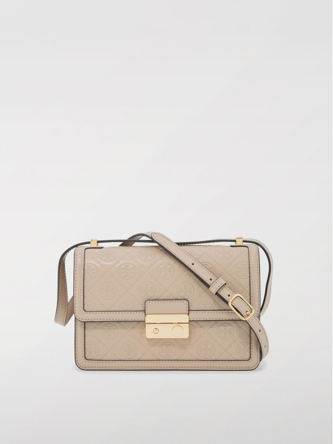 Tory Burch o1s22i1n1024 Size: OS / Leather T Monogram Shoulder Bag Size ONE SIZE - 1 Thumbnail