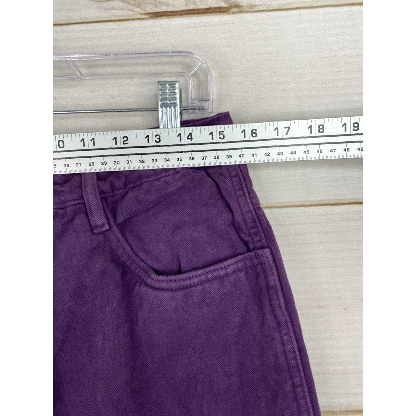 Bill Blass VINTAGE Bill Blass Jeans Womens 16 Purple High Rise Mom Denim 30 Inseam 5-Pocket Size 38" / US 16 / IT 52 - 3 Thumbnail