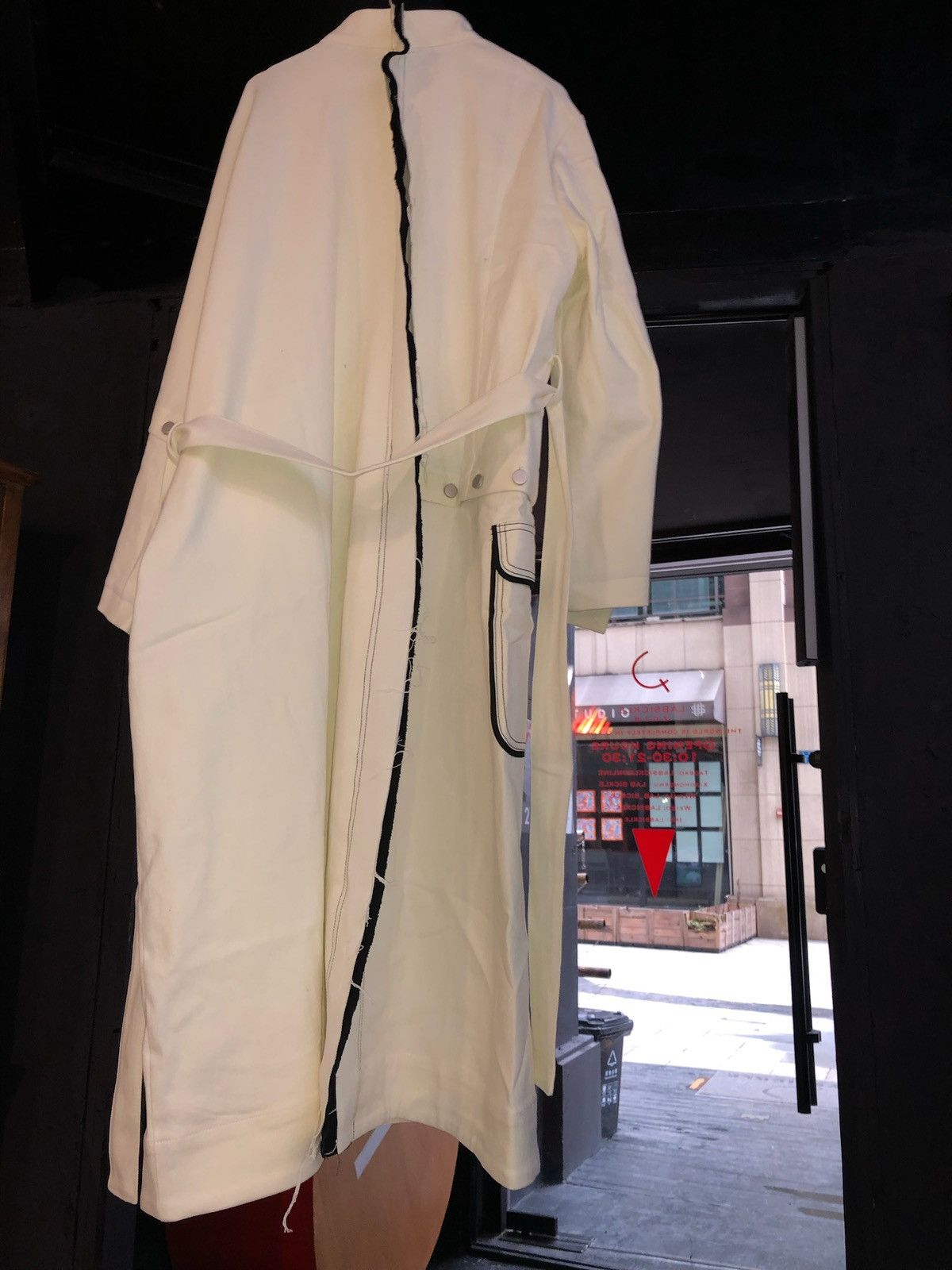Other Denim Nomad Asymmetric Detachable Trench Coat Size US L / EU 52-54 / 3 - 19 Thumbnail