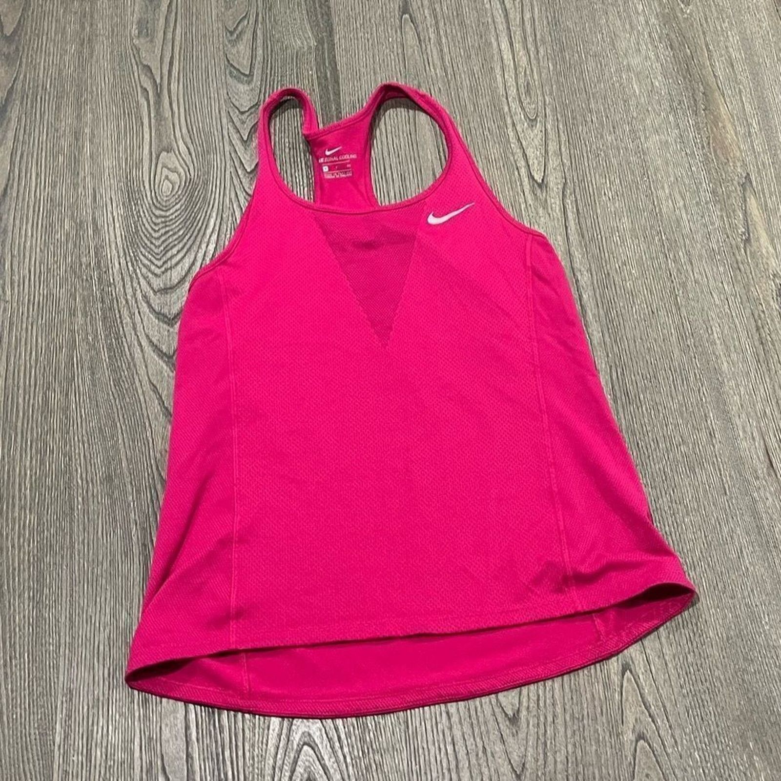 Nike Nike Zonal Cooling Fuchsia Athletic Racerback Tank Top Sz S Size S / US 4 / IT 40 - 1 Thumbnail