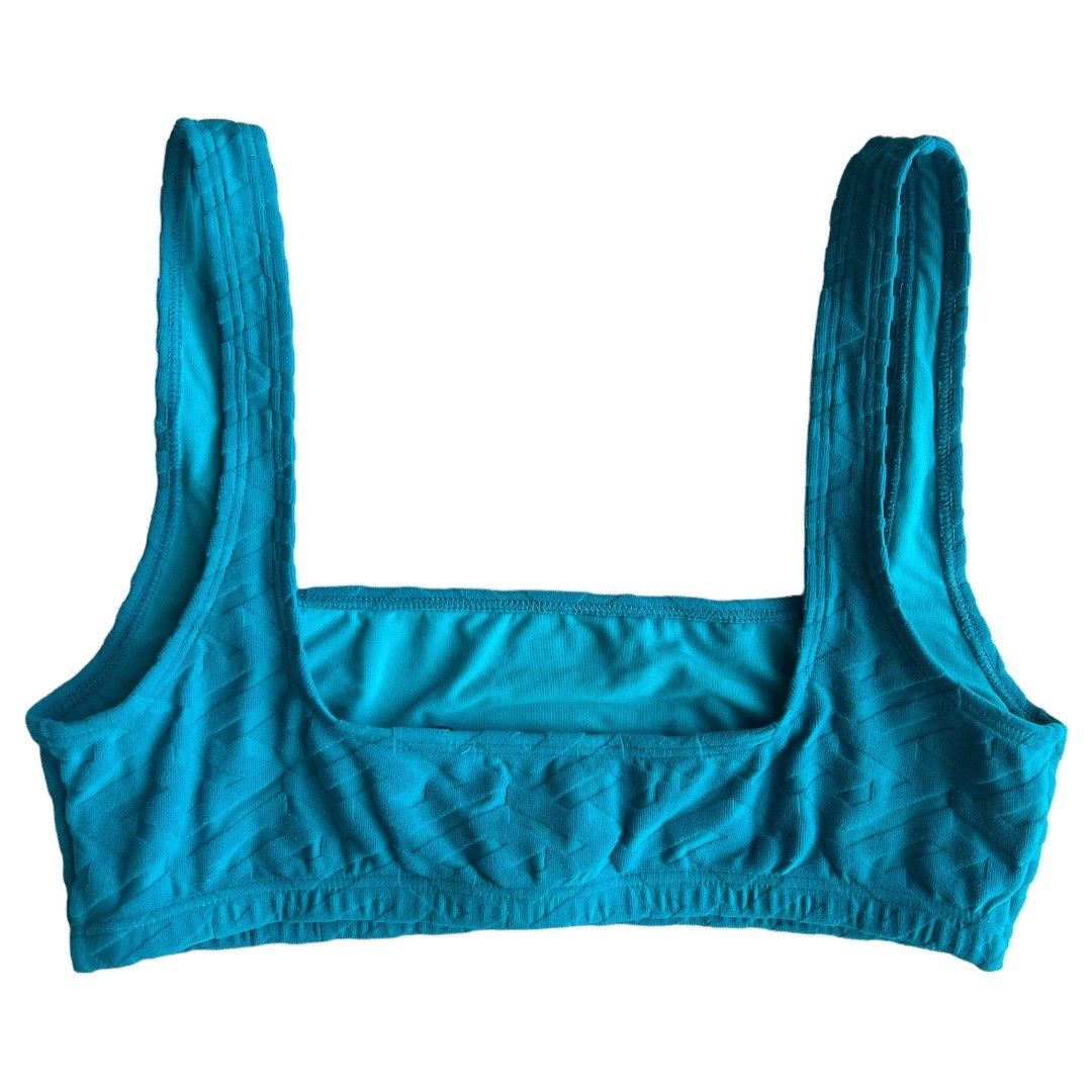 Calvin Klein VERSACE Greca Sponge Knit Bikini Top and Bottom Set, XS Size ONE SIZE - 5 Thumbnail